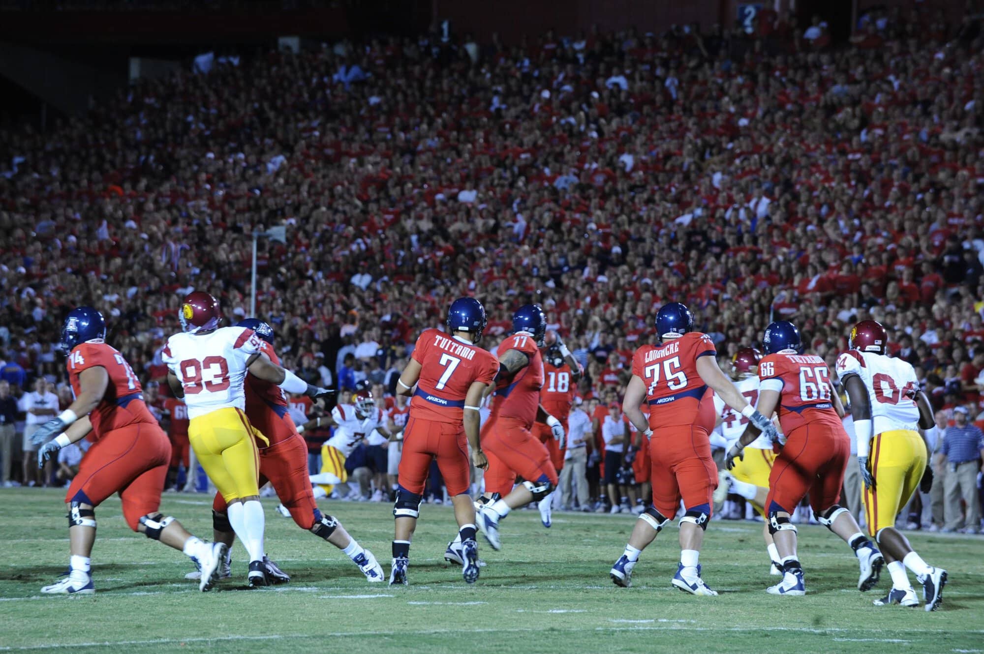 USC vs UA – 1st Half (17-10)