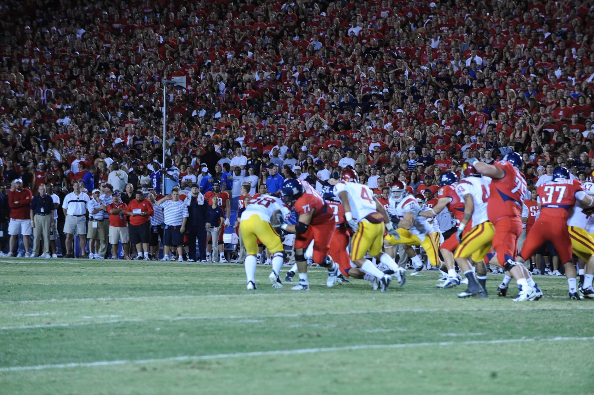 USC vs UA – 1st Half (17-10)