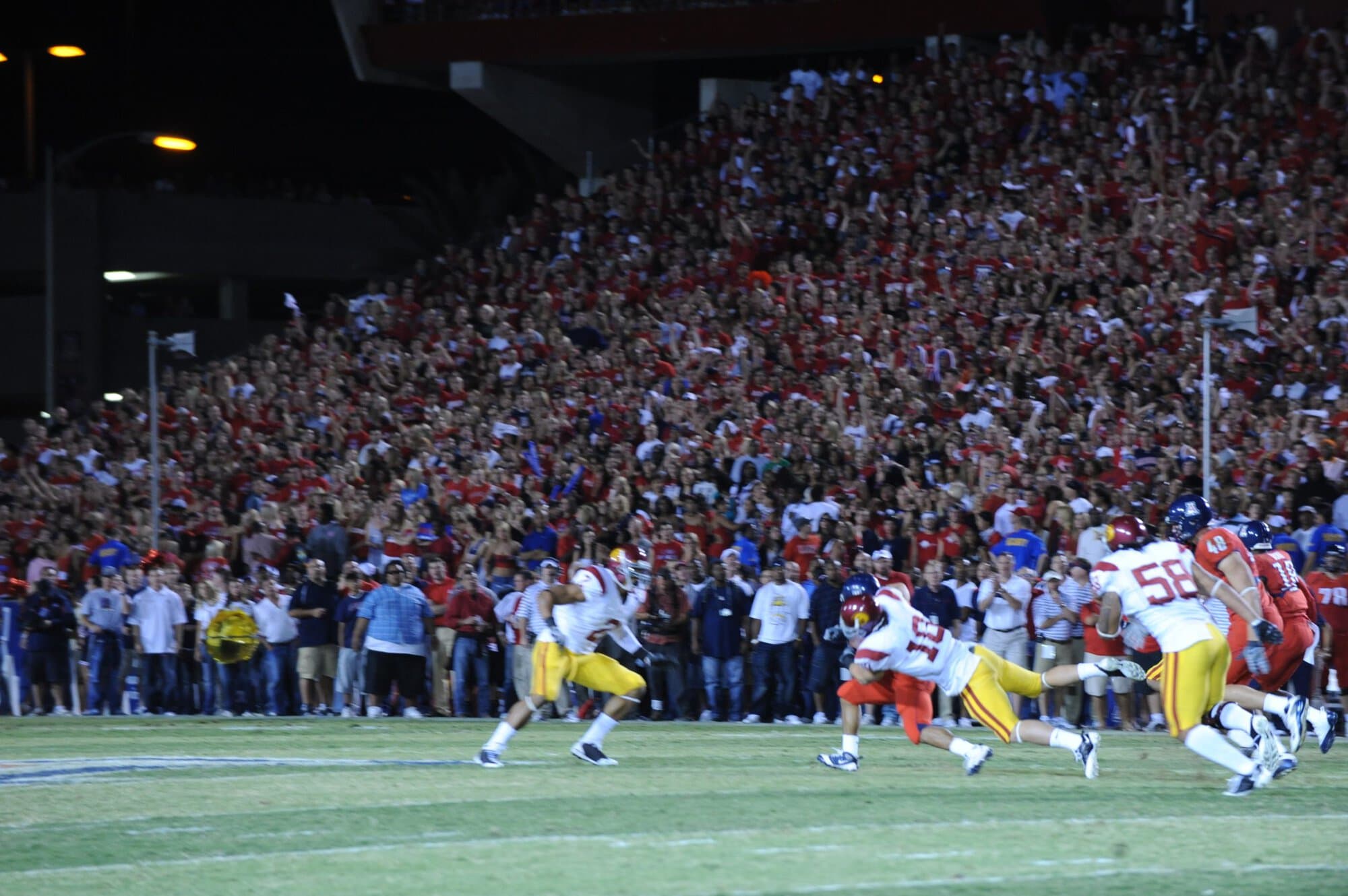 USC vs UA – 1st Half (17-10)