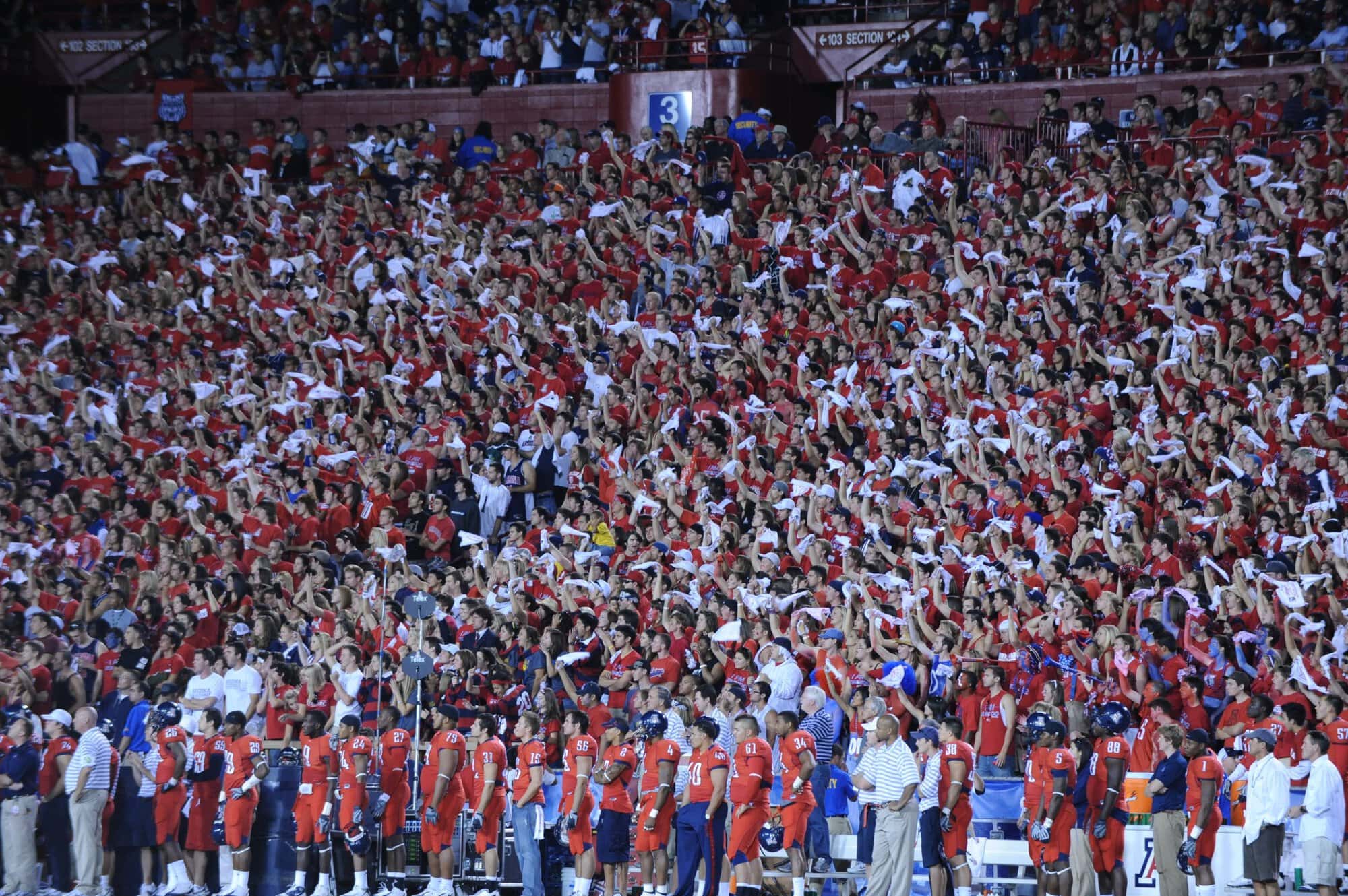 USC vs UA – 1st Half (17-10)