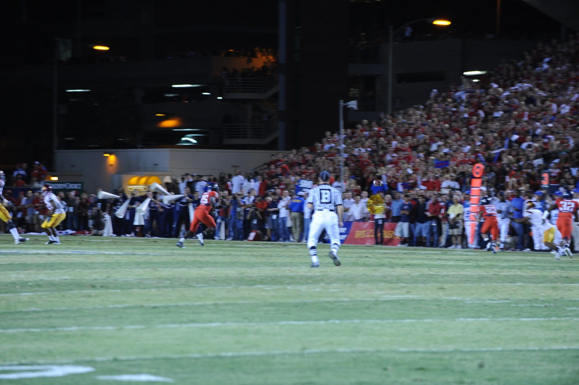 USC vs UA – 1st Half (17-10)