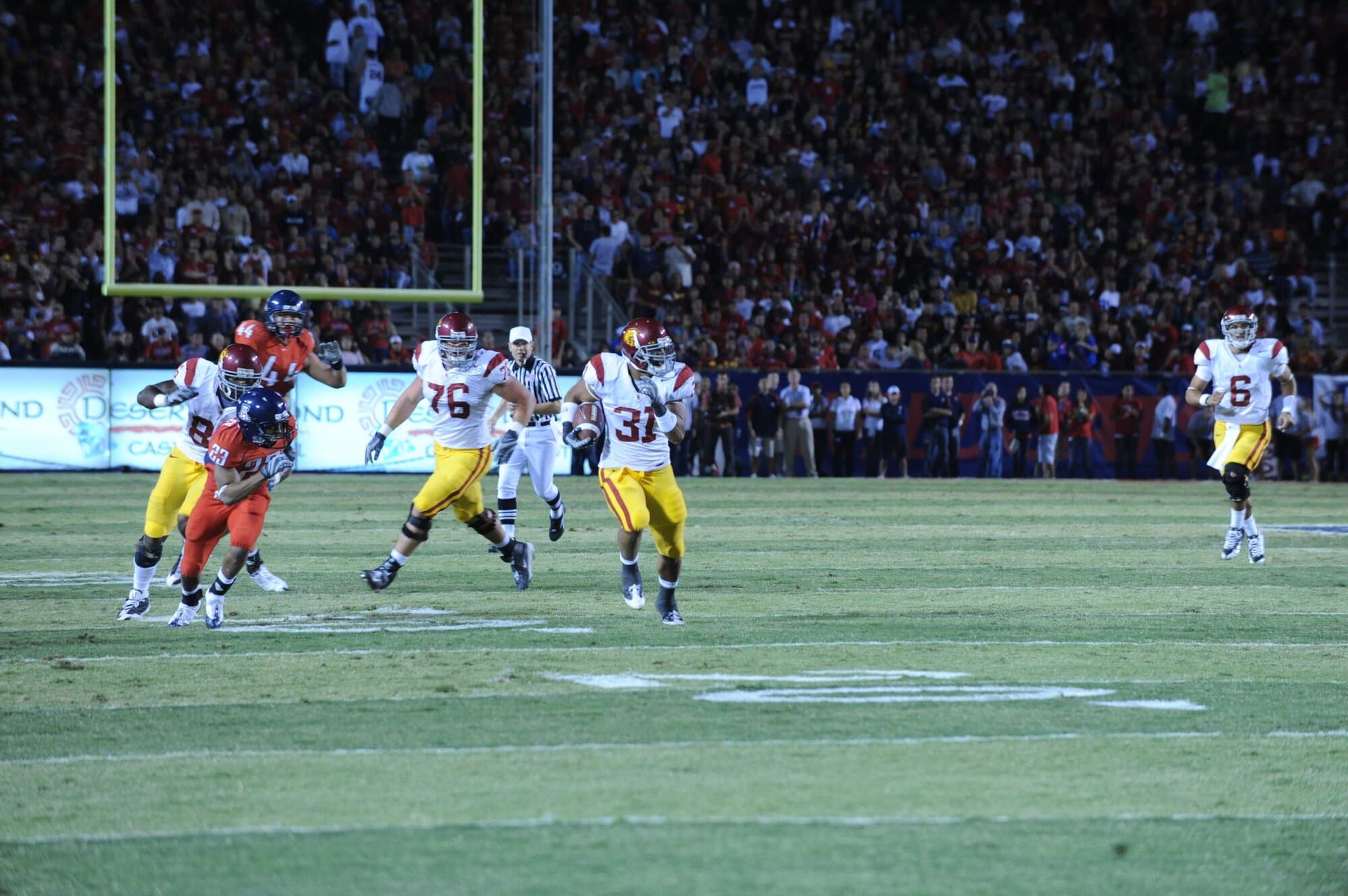 USC vs UA – 1st Half (17-10)