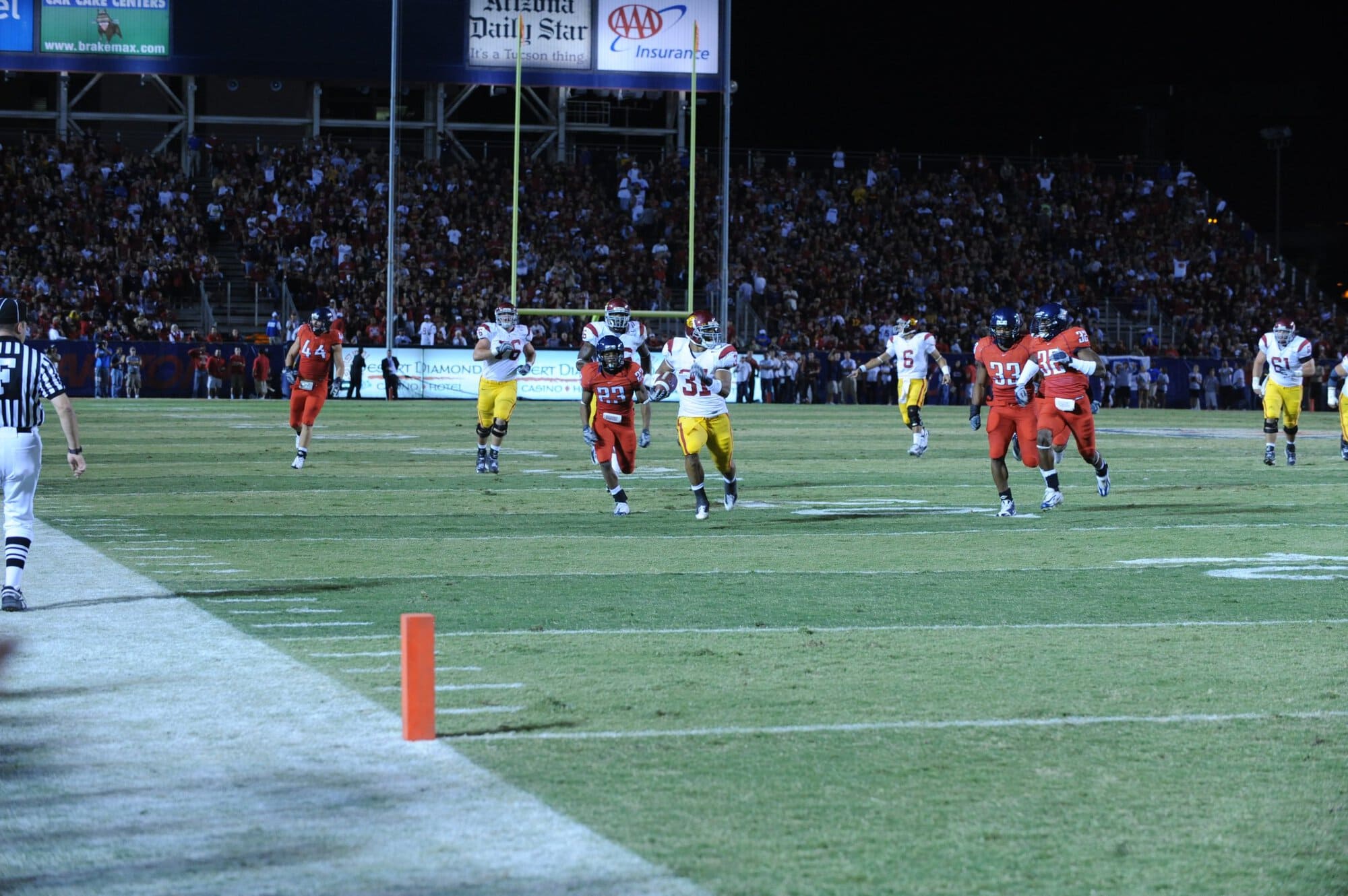 USC vs UA – 1st Half (17-10)