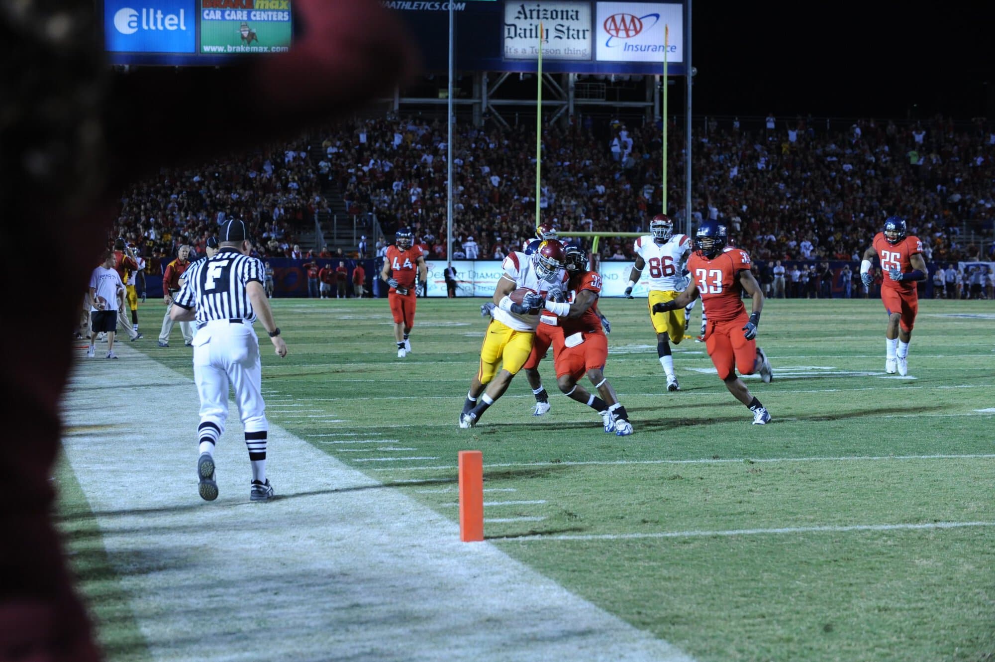 USC vs UA – 1st Half (17-10)