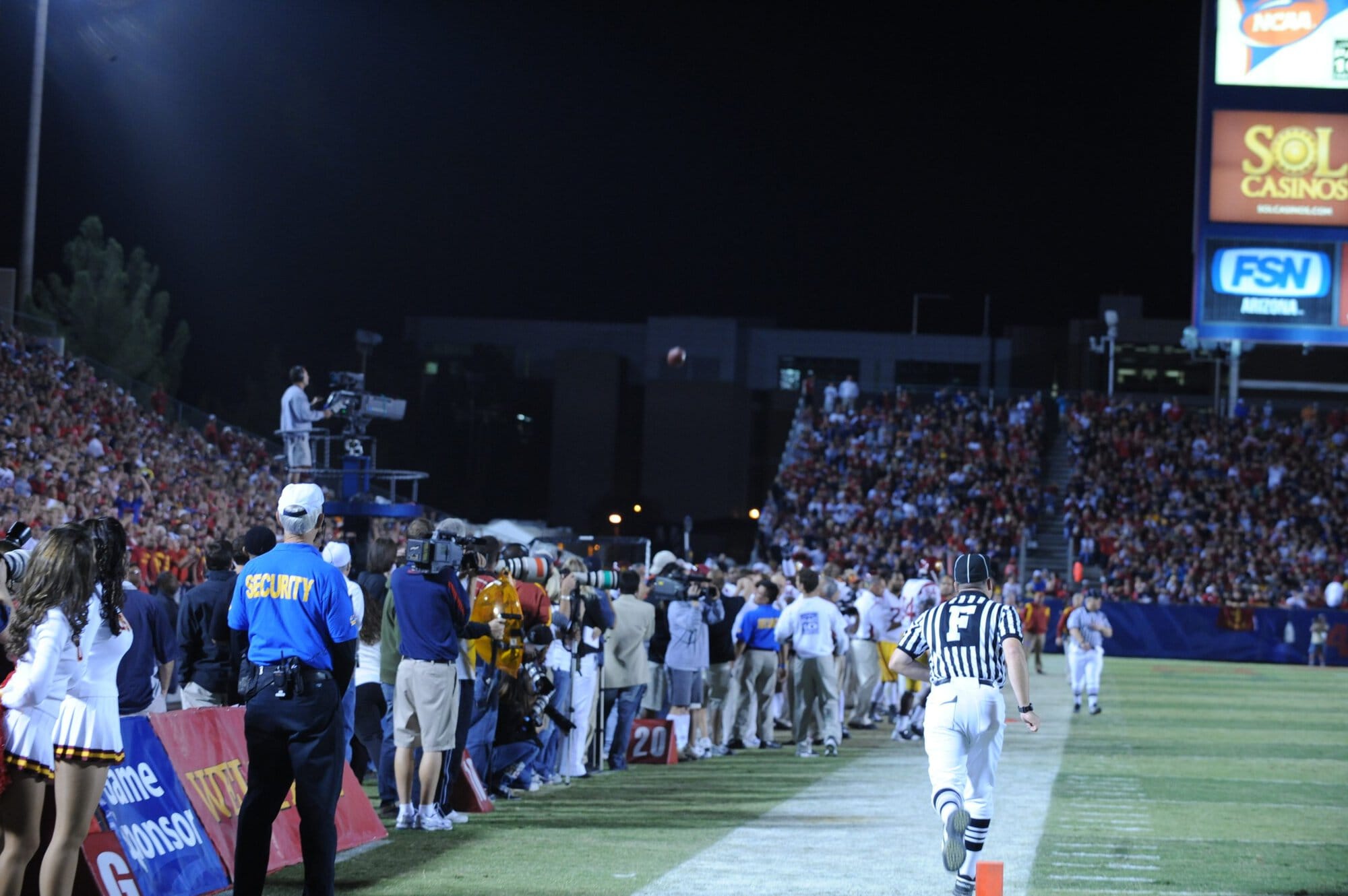 USC vs UA – 1st Half (17-10)