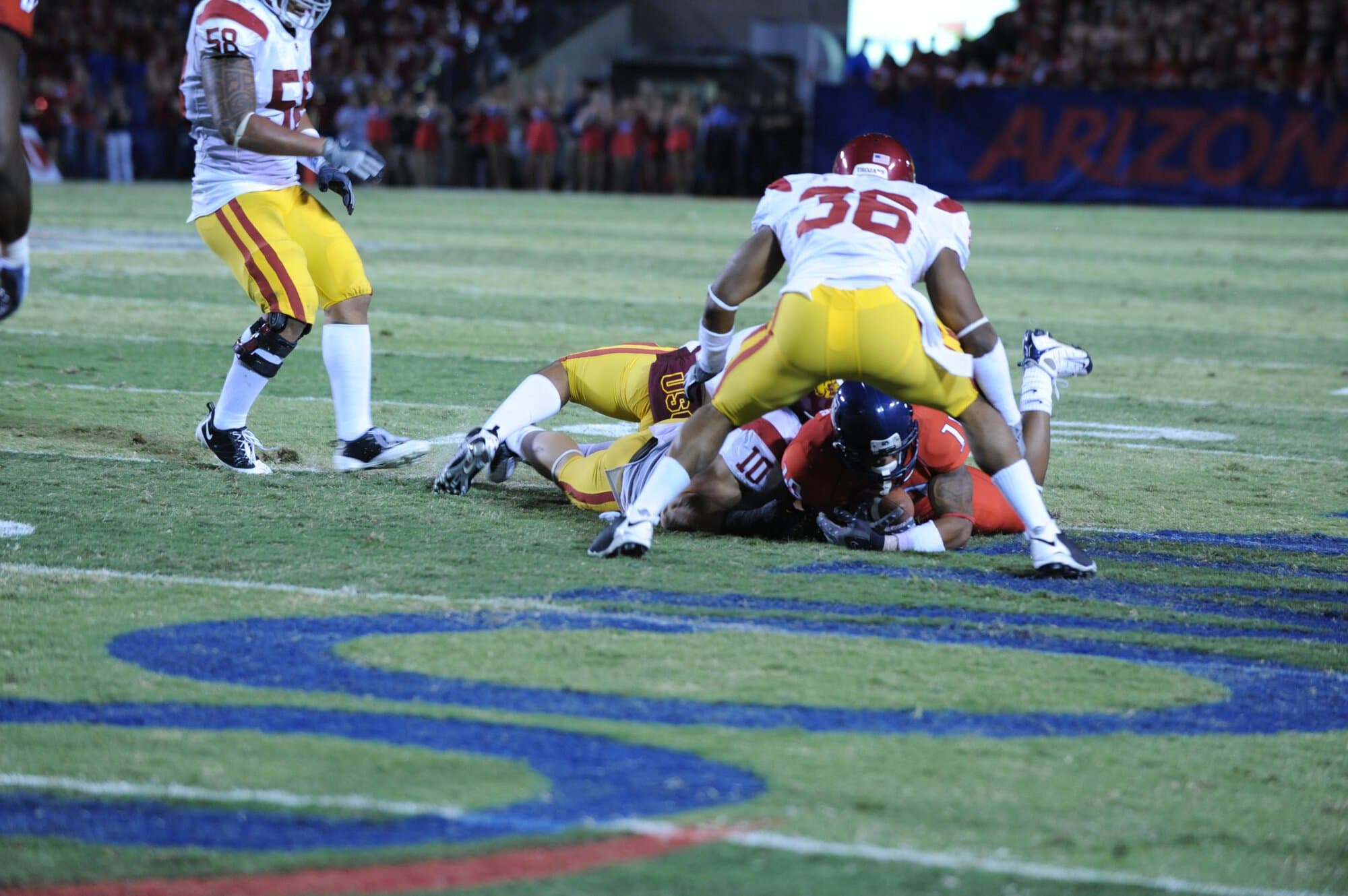 USC vs UA – 1st Half (17-10)