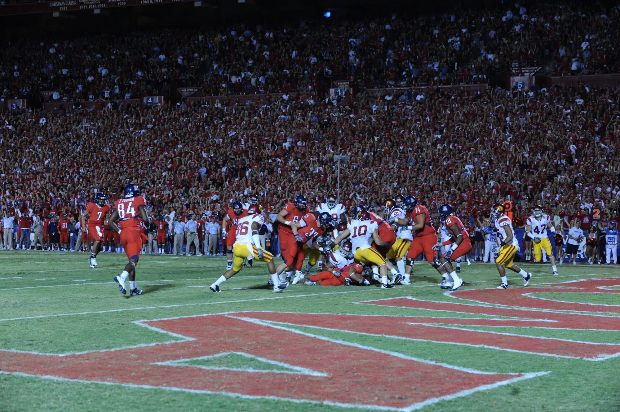 USC vs UA – 1st Half (17-10)