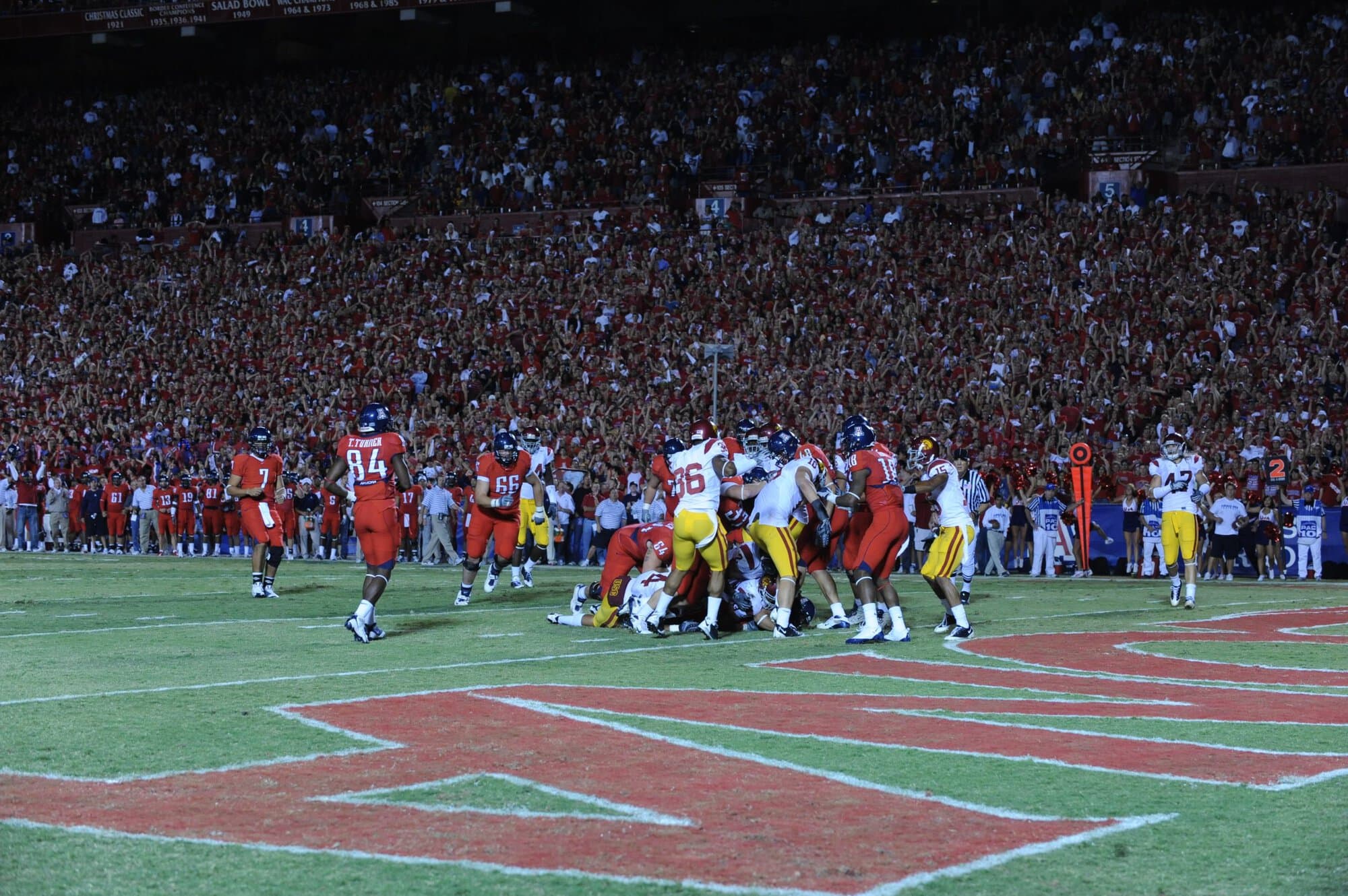 USC vs UA – 1st Half (17-10)