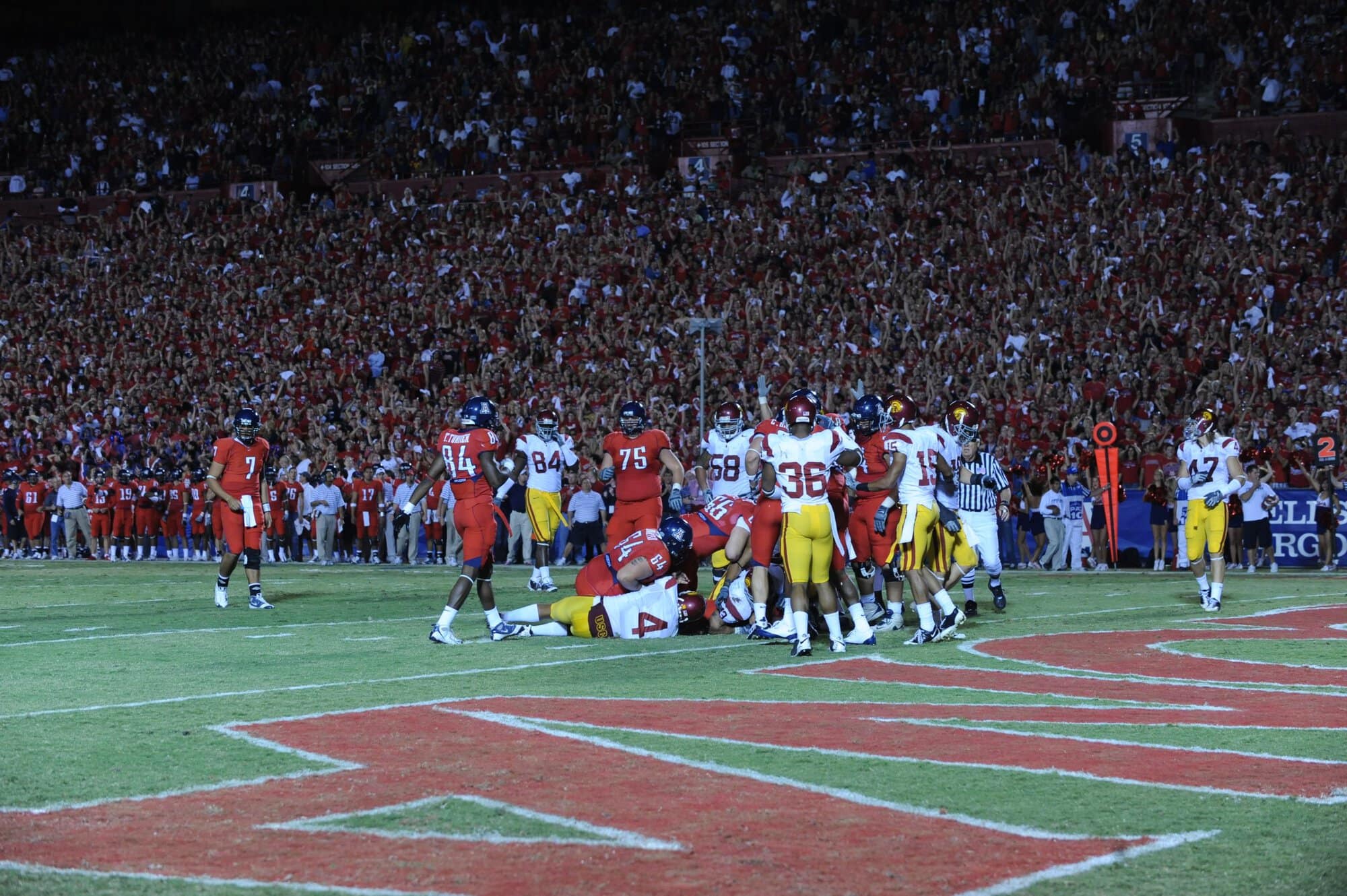 USC vs UA – 1st Half (17-10)