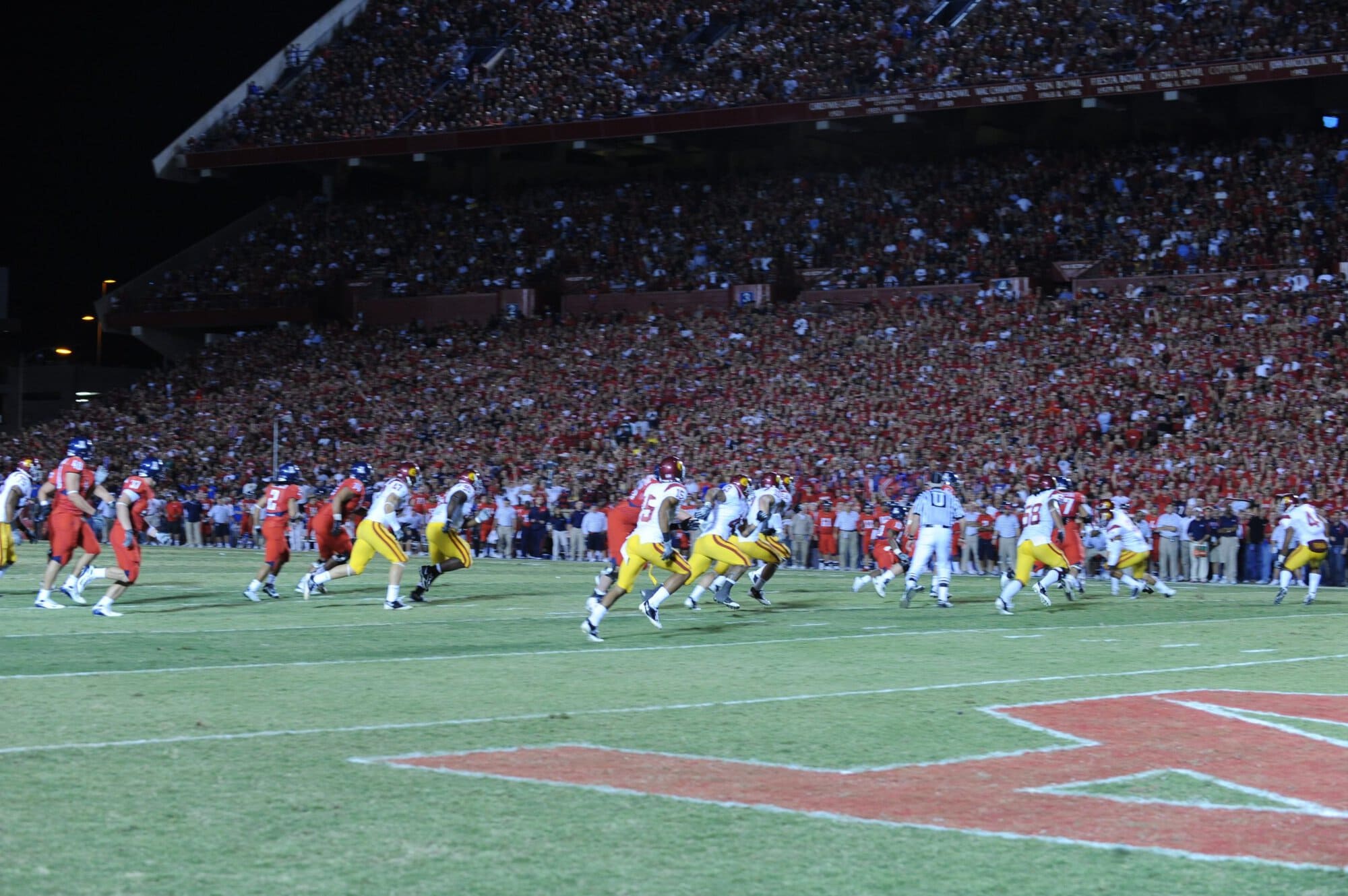 USC vs UA – 1st Half (17-10)