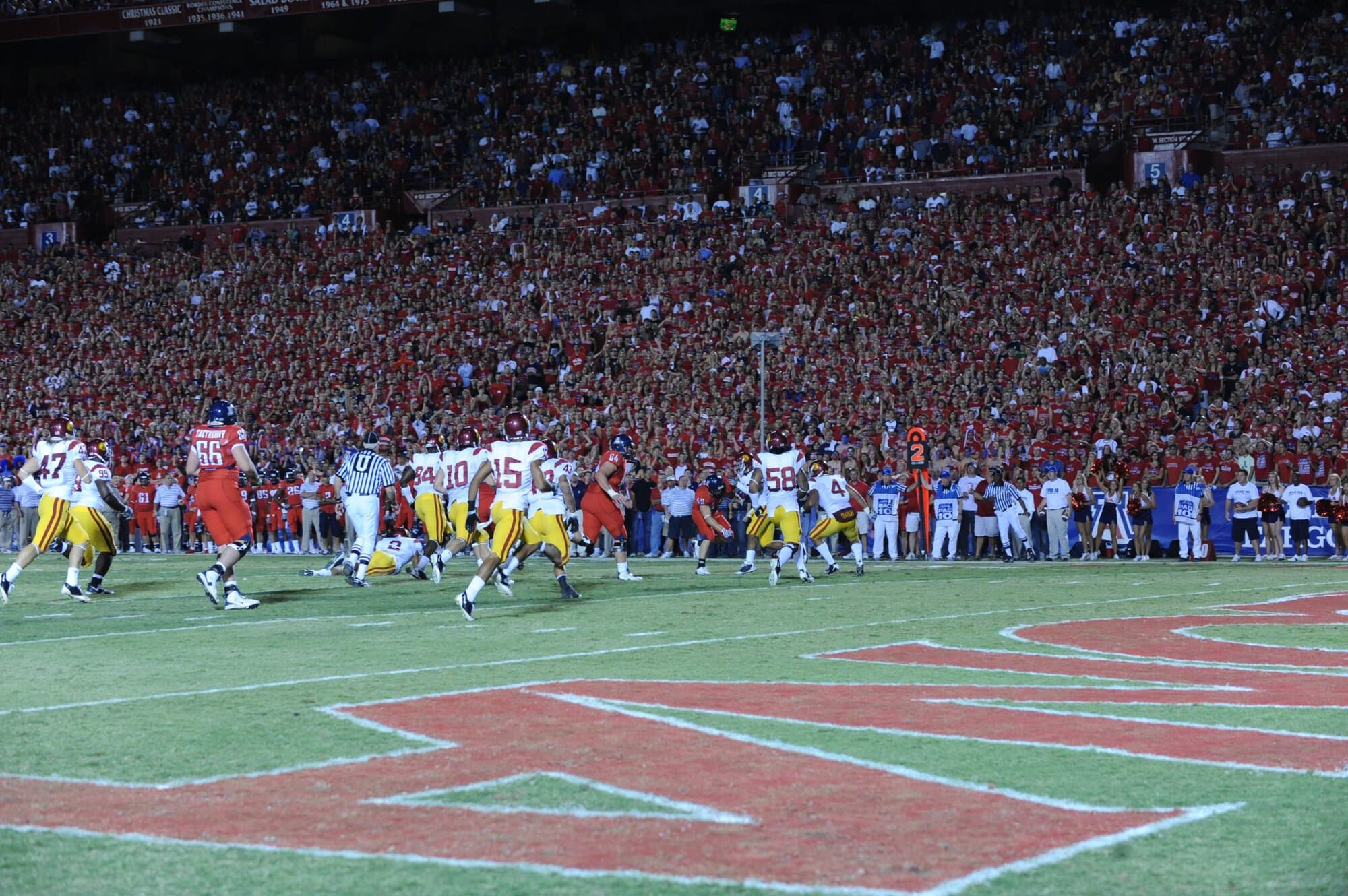 USC vs UA – 1st Half (17-10)