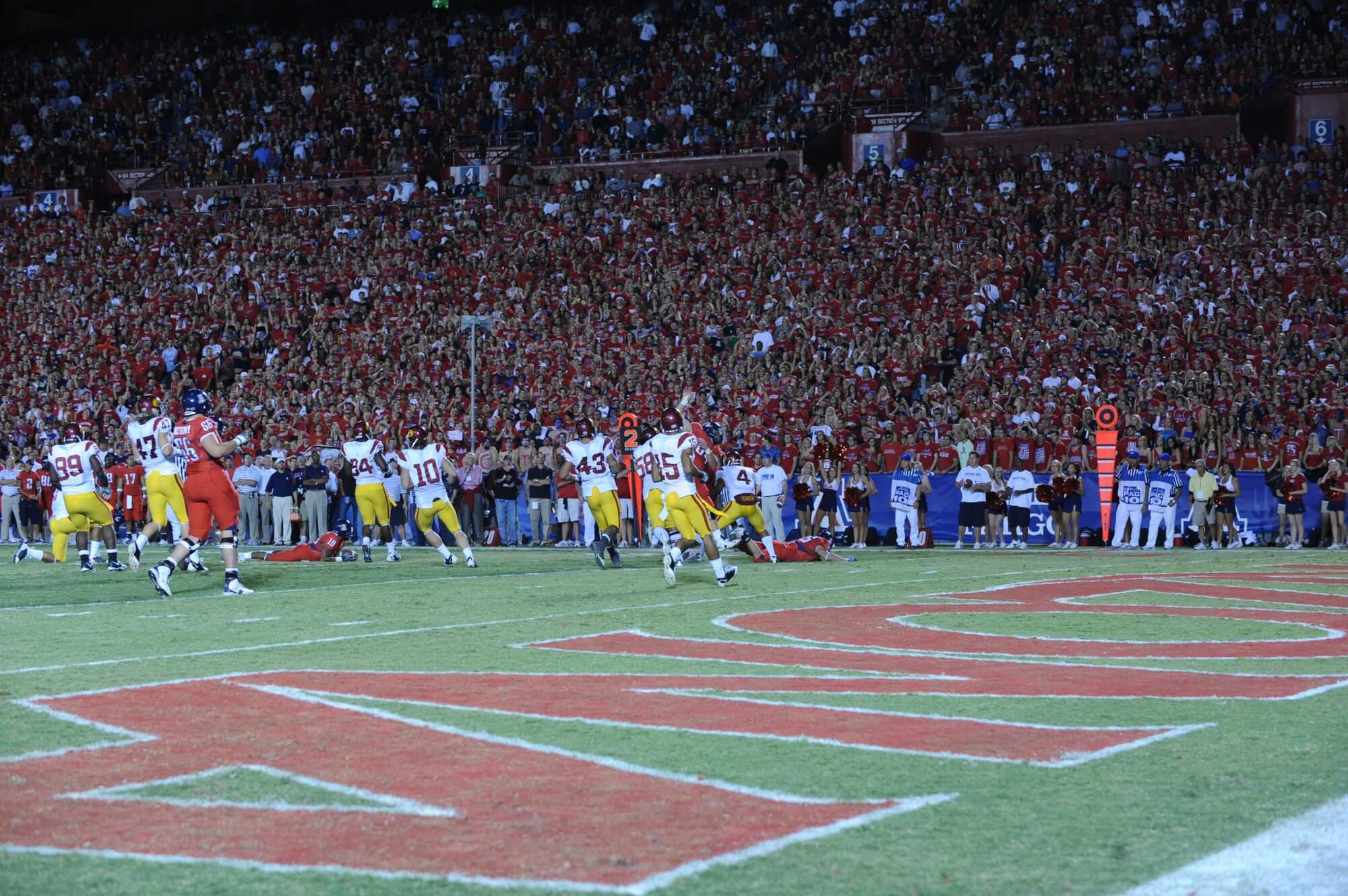 USC vs UA – 1st Half (17-10)
