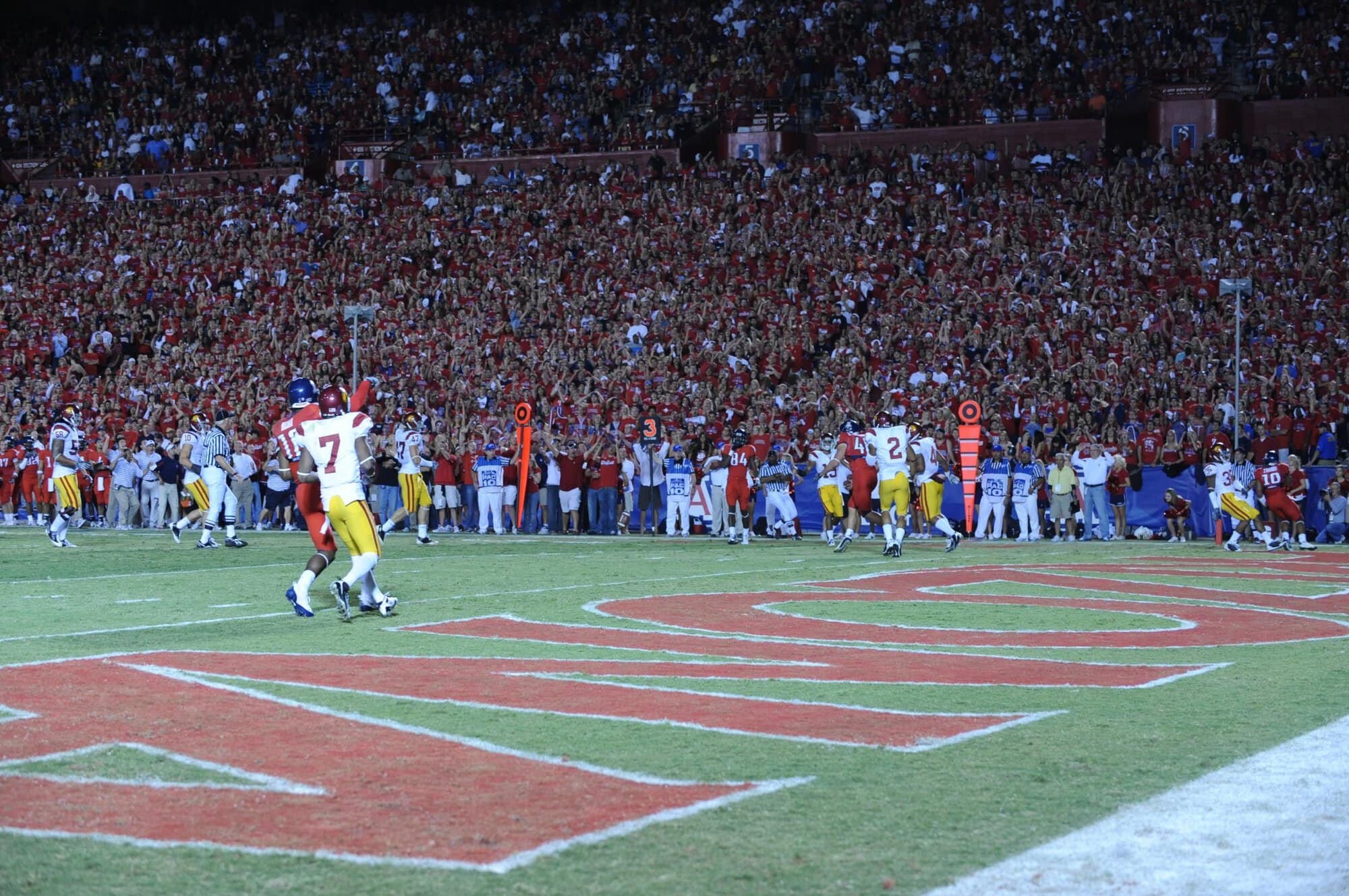 USC vs UA – 1st Half (17-10)