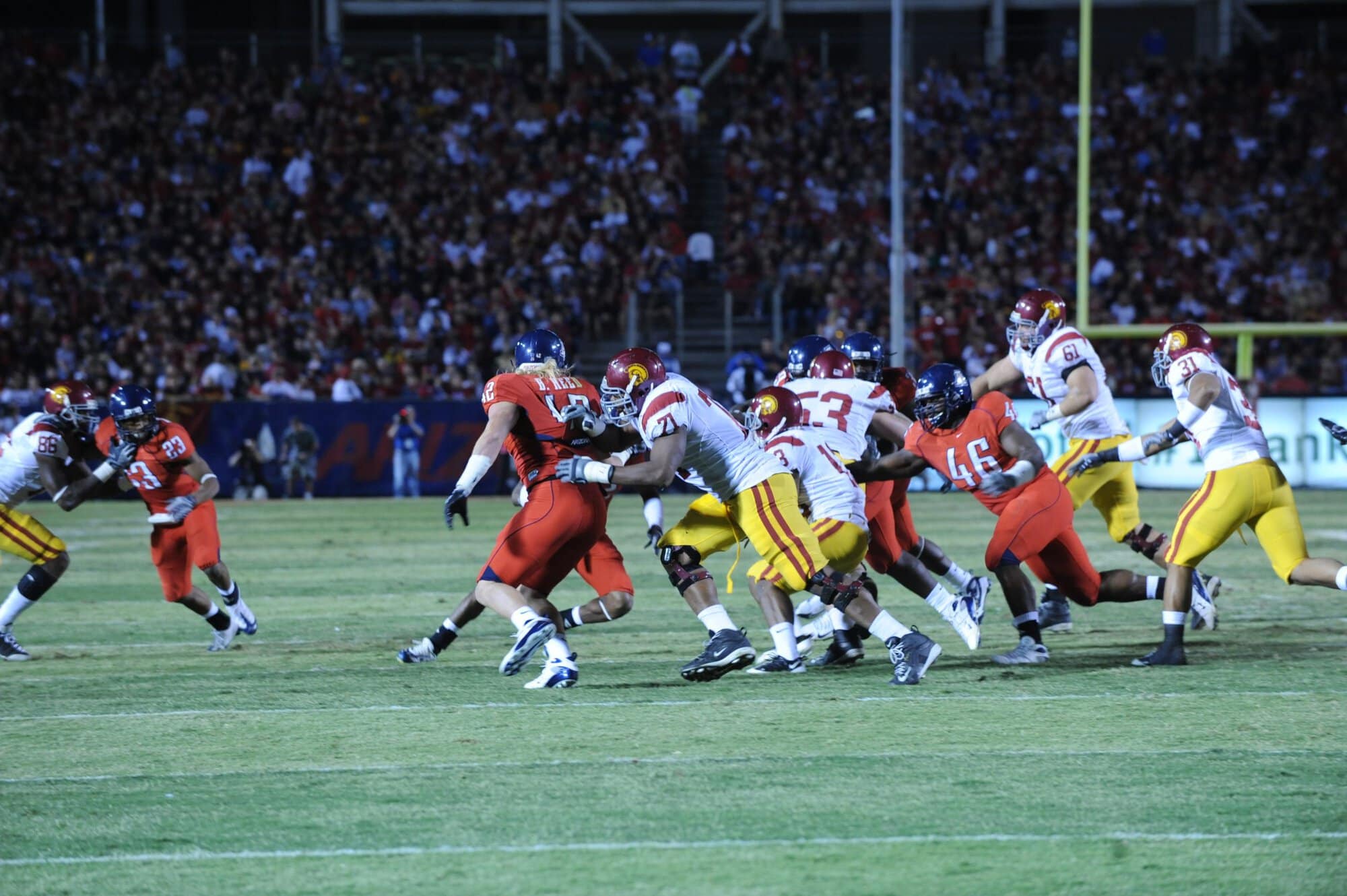 USC vs UA – 1st Half (17-10)