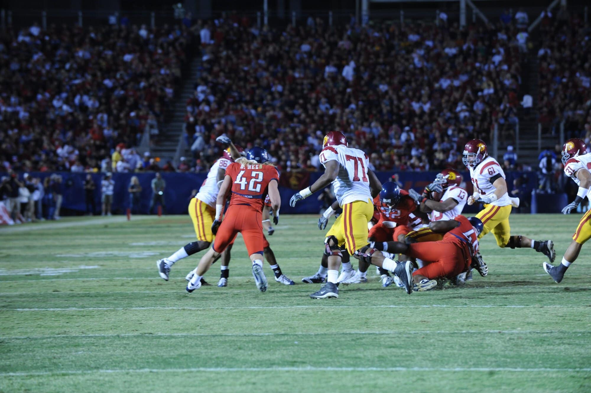 USC vs UA – 1st Half (17-10)
