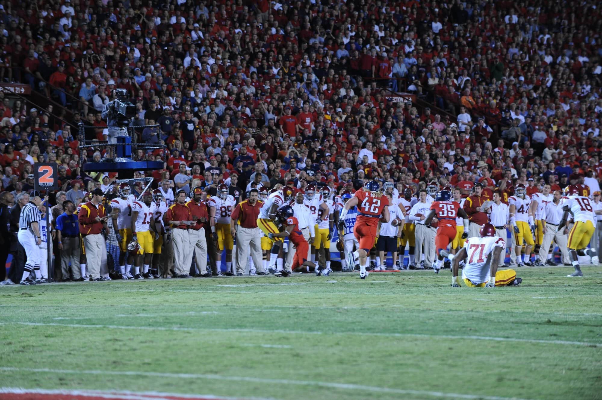 USC vs UA – 1st Half (17-10)