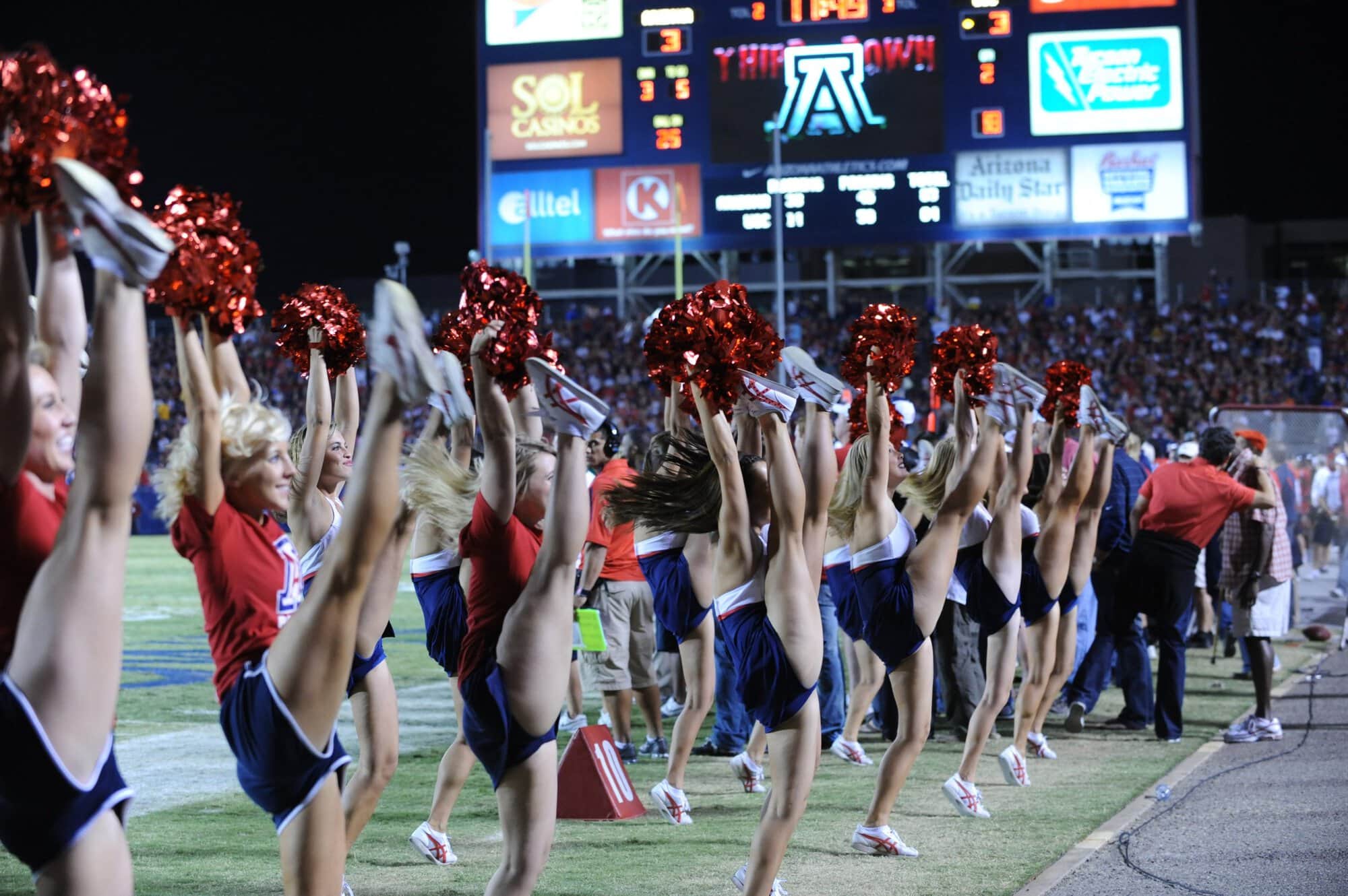 USC vs UA – 1st Half (17-10)