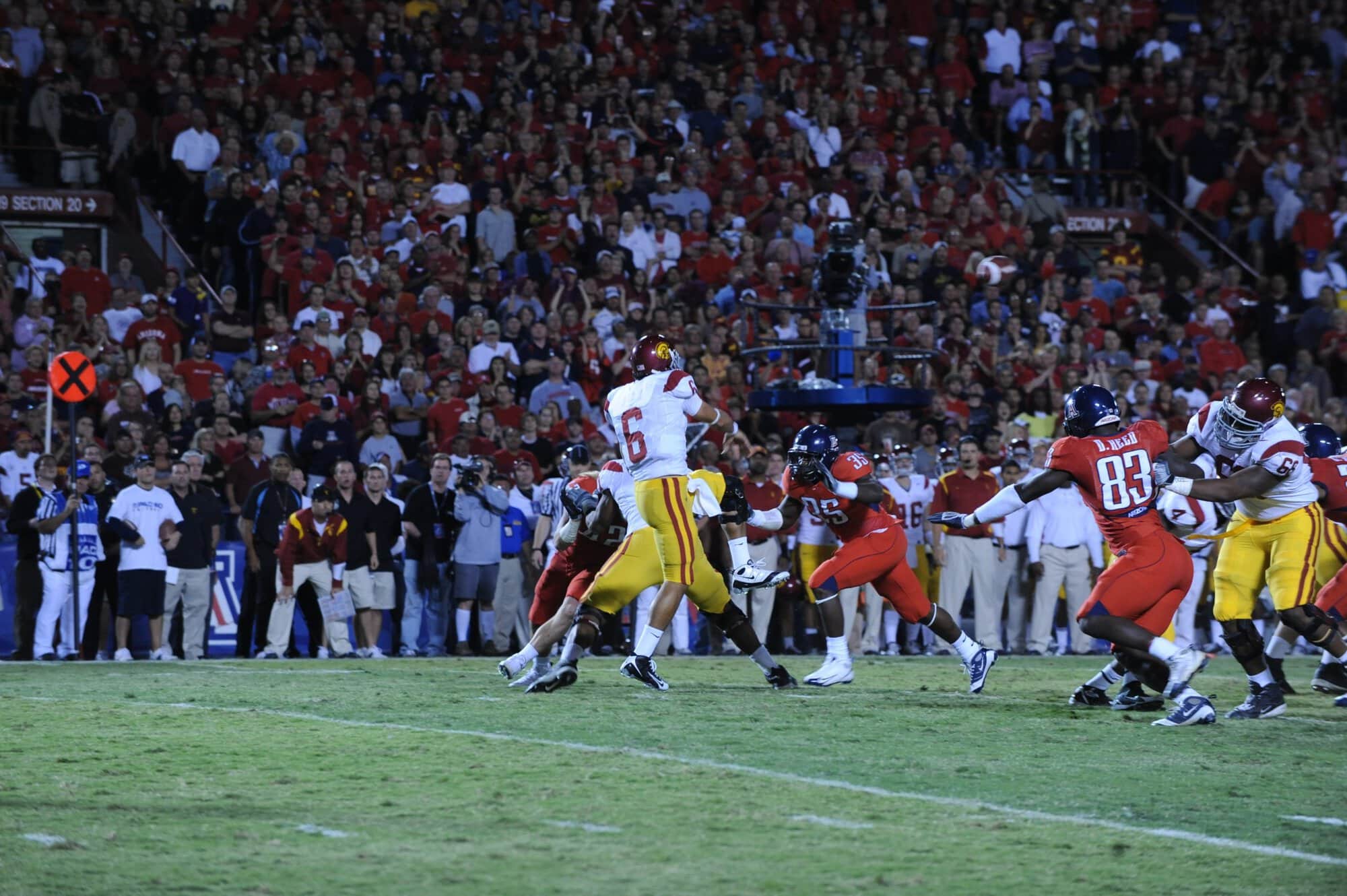 USC vs UA – 1st Half (17-10)