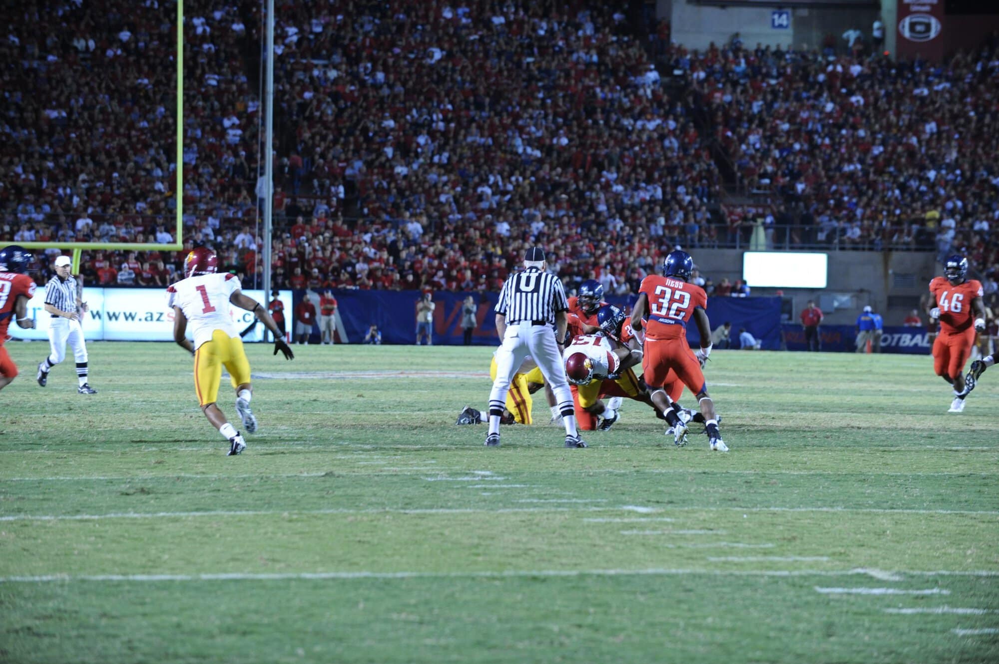USC vs UA – 1st Half (17-10)