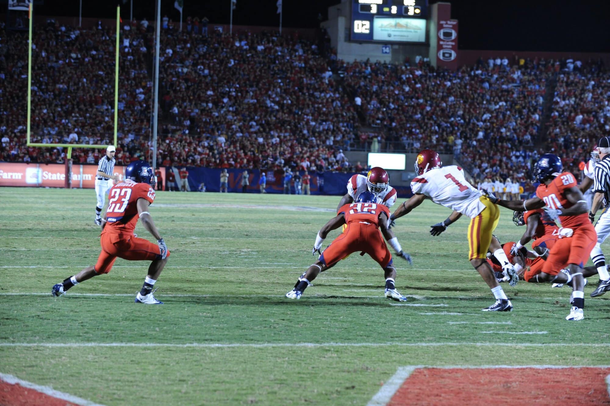 USC vs UA – 1st Half (17-10)