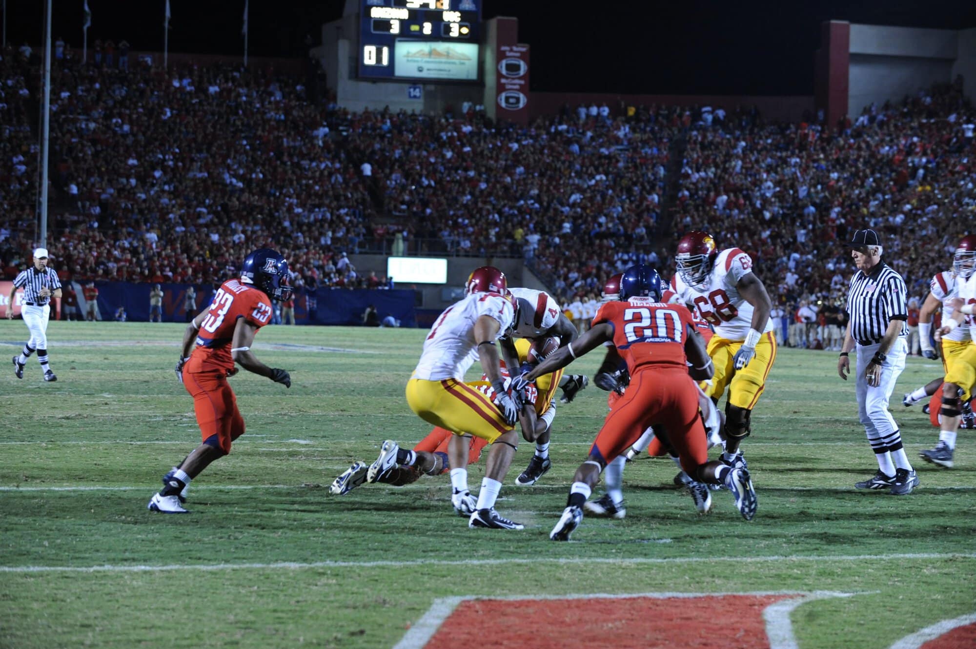 USC vs UA – 1st Half (17-10)