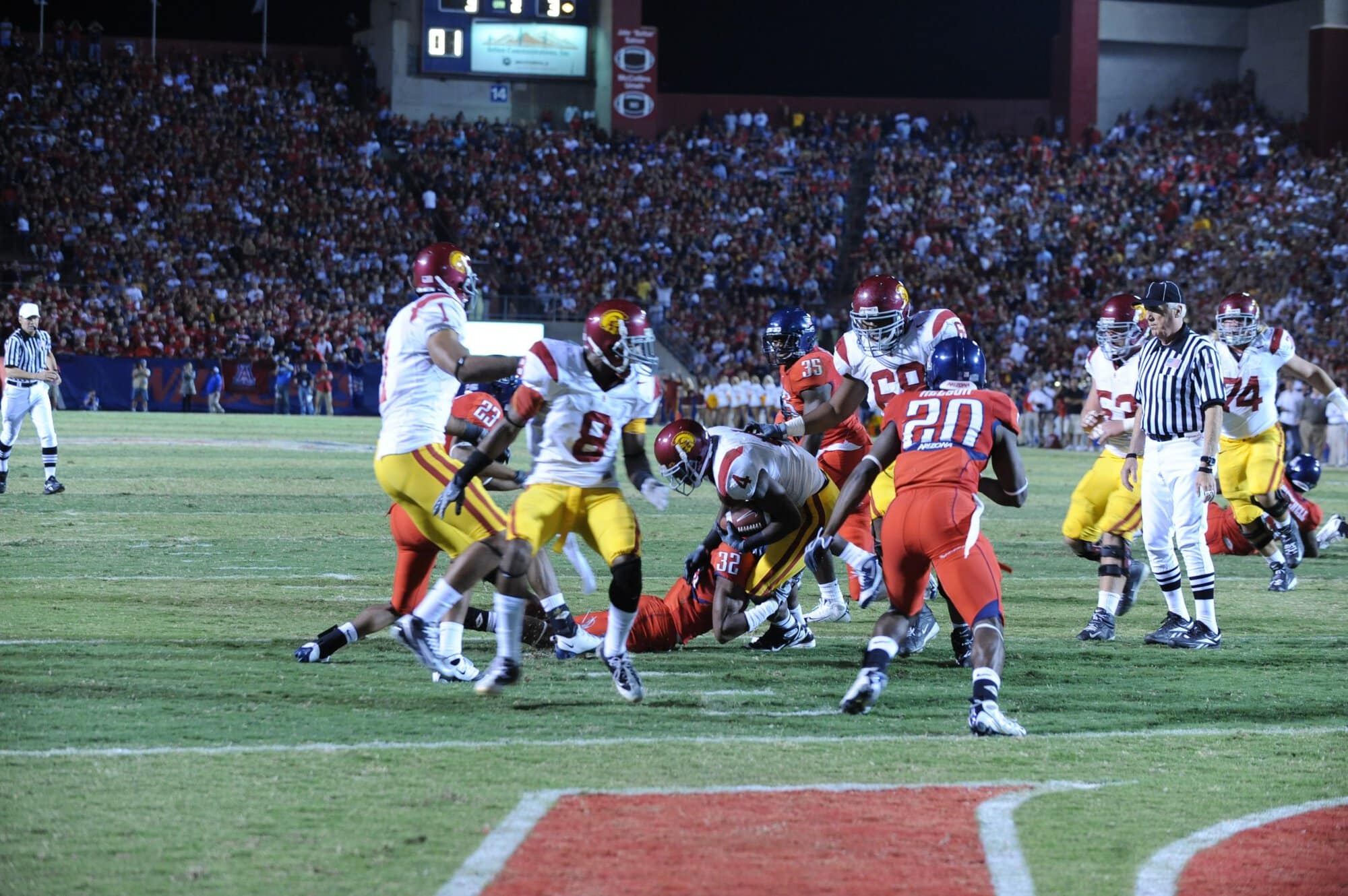 USC vs UA – 1st Half (17-10)