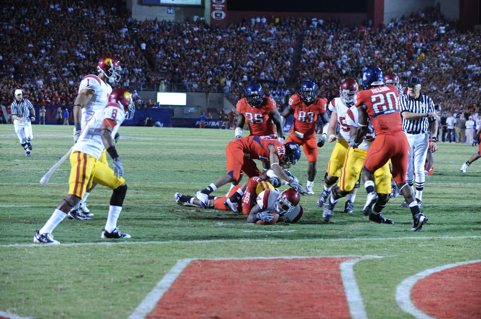 USC vs UA – 1st Half (17-10)