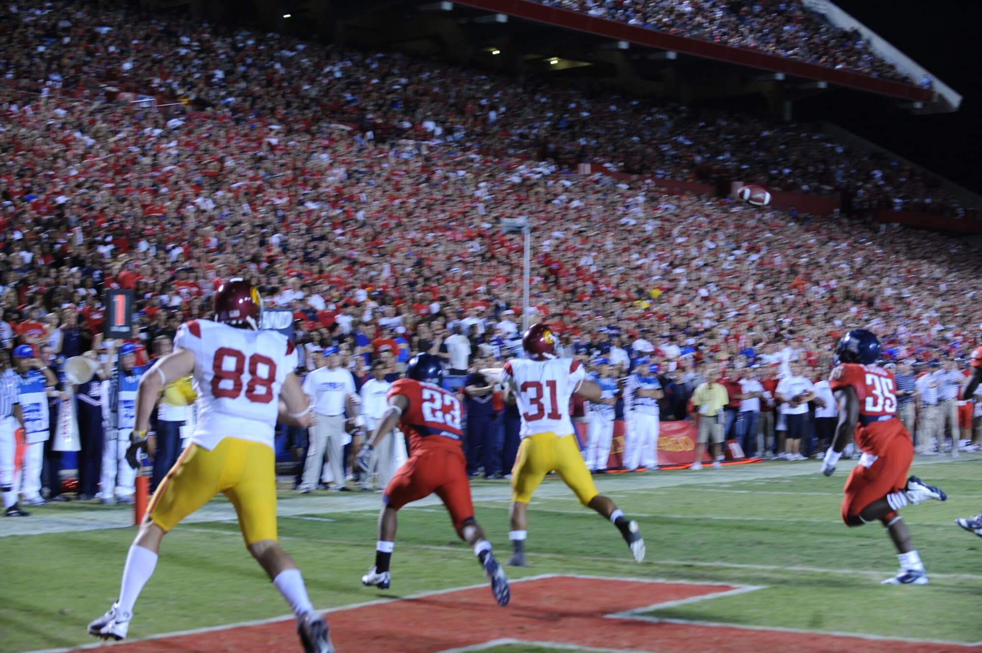 USC vs UA – 1st Half (17-10)