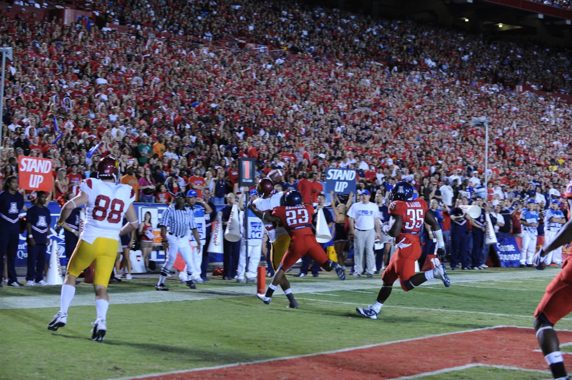 USC vs UA – 1st Half (17-10)
