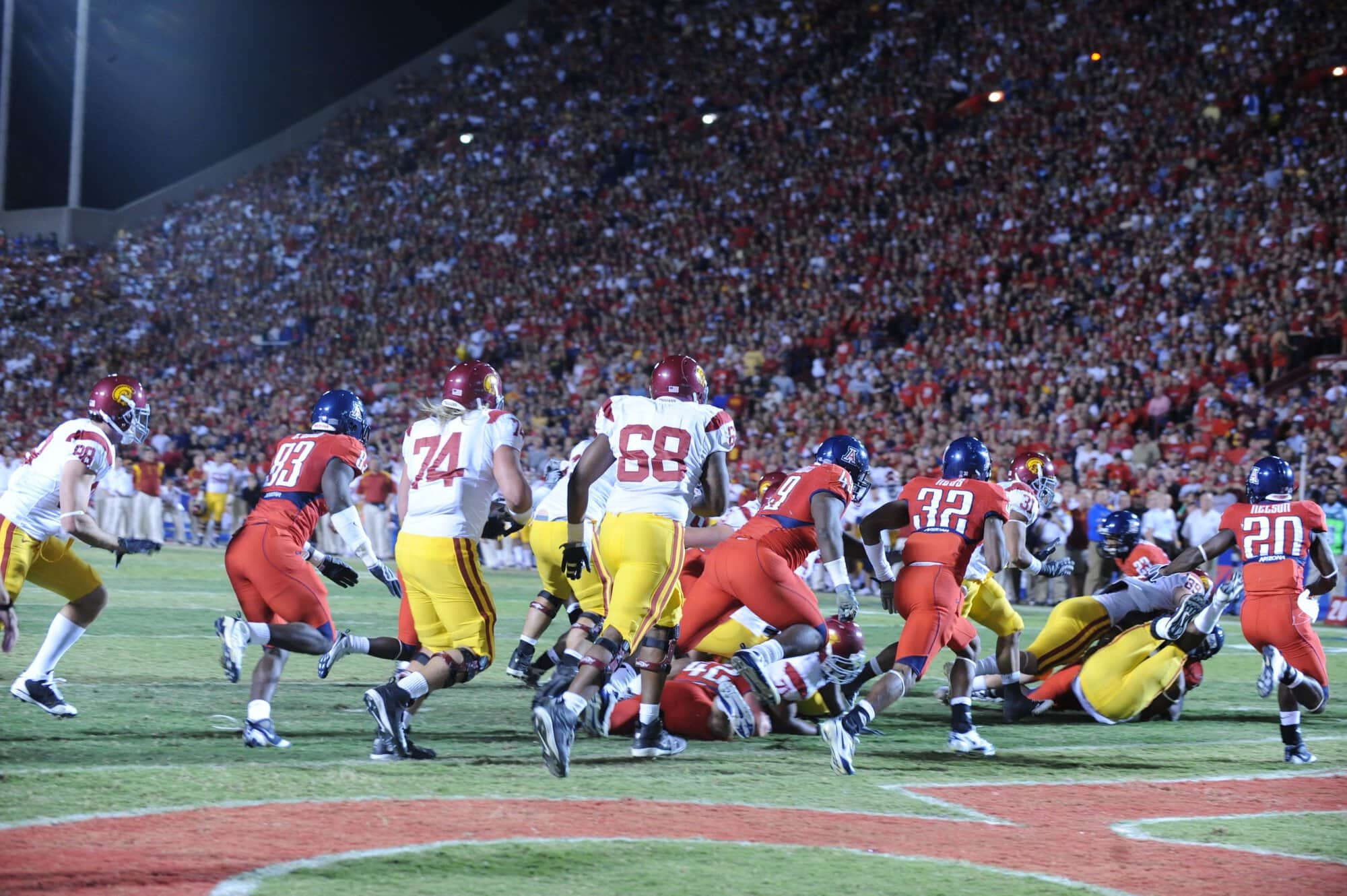 USC vs UA – 1st Half (17-10)