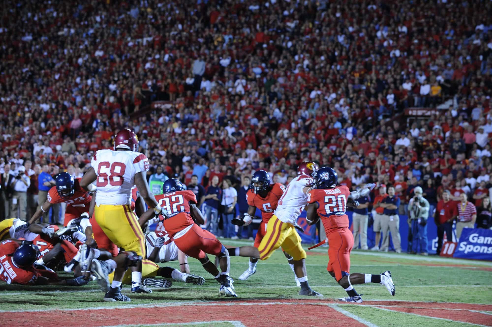 USC vs UA – 1st Half (17-10)