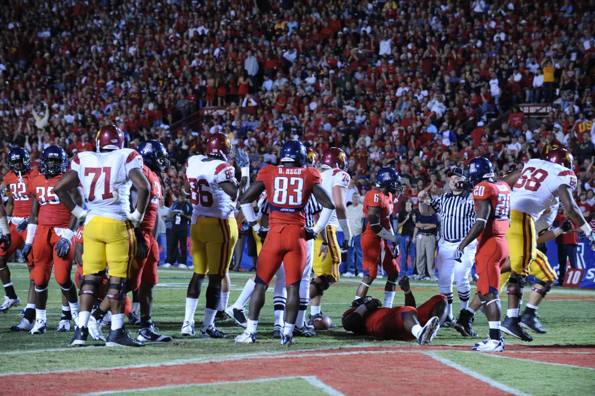 USC vs UA – 1st Half (17-10)
