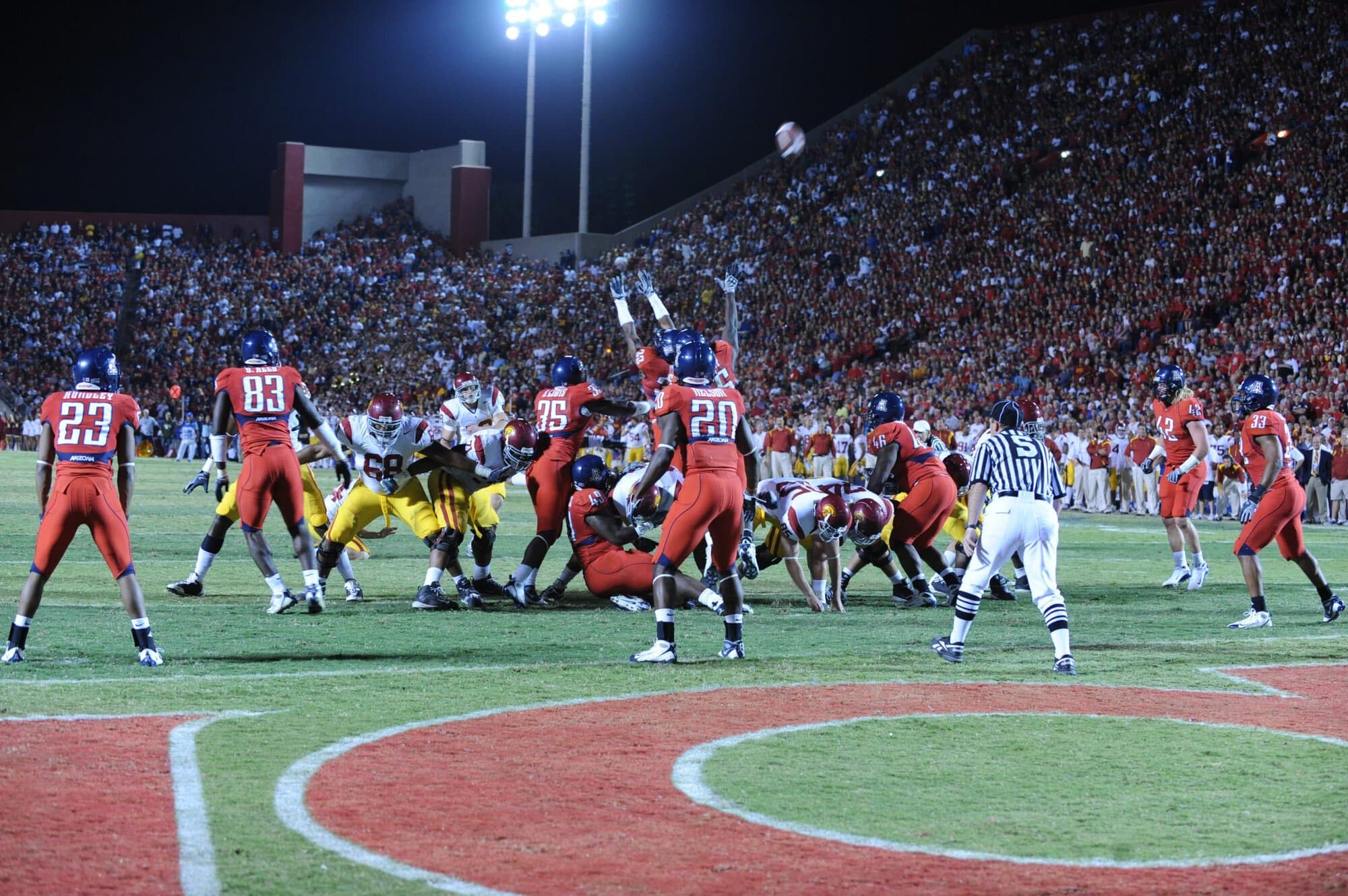 USC vs UA – 1st Half (17-10)
