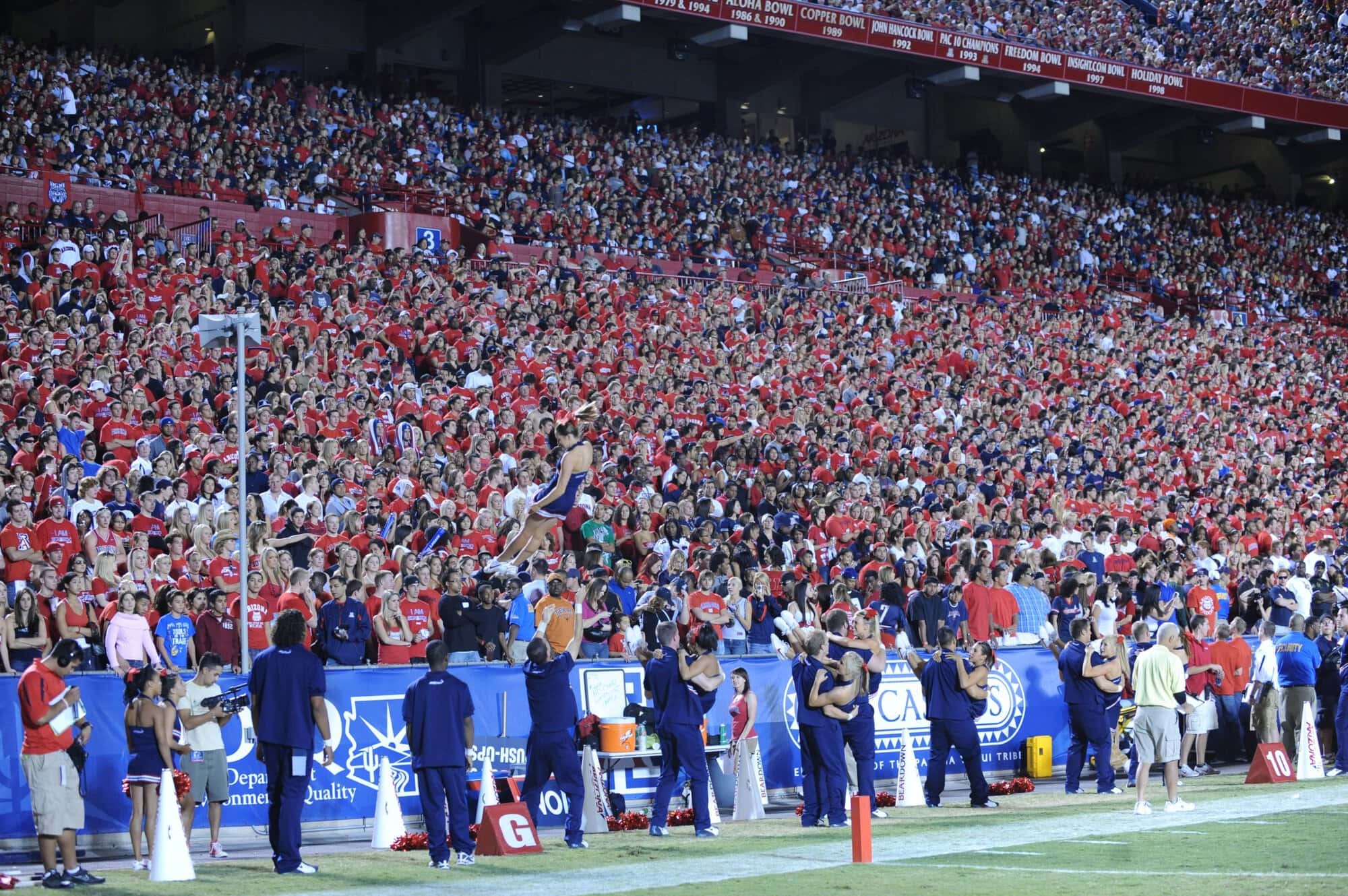 USC vs UA – 1st Half (17-10)