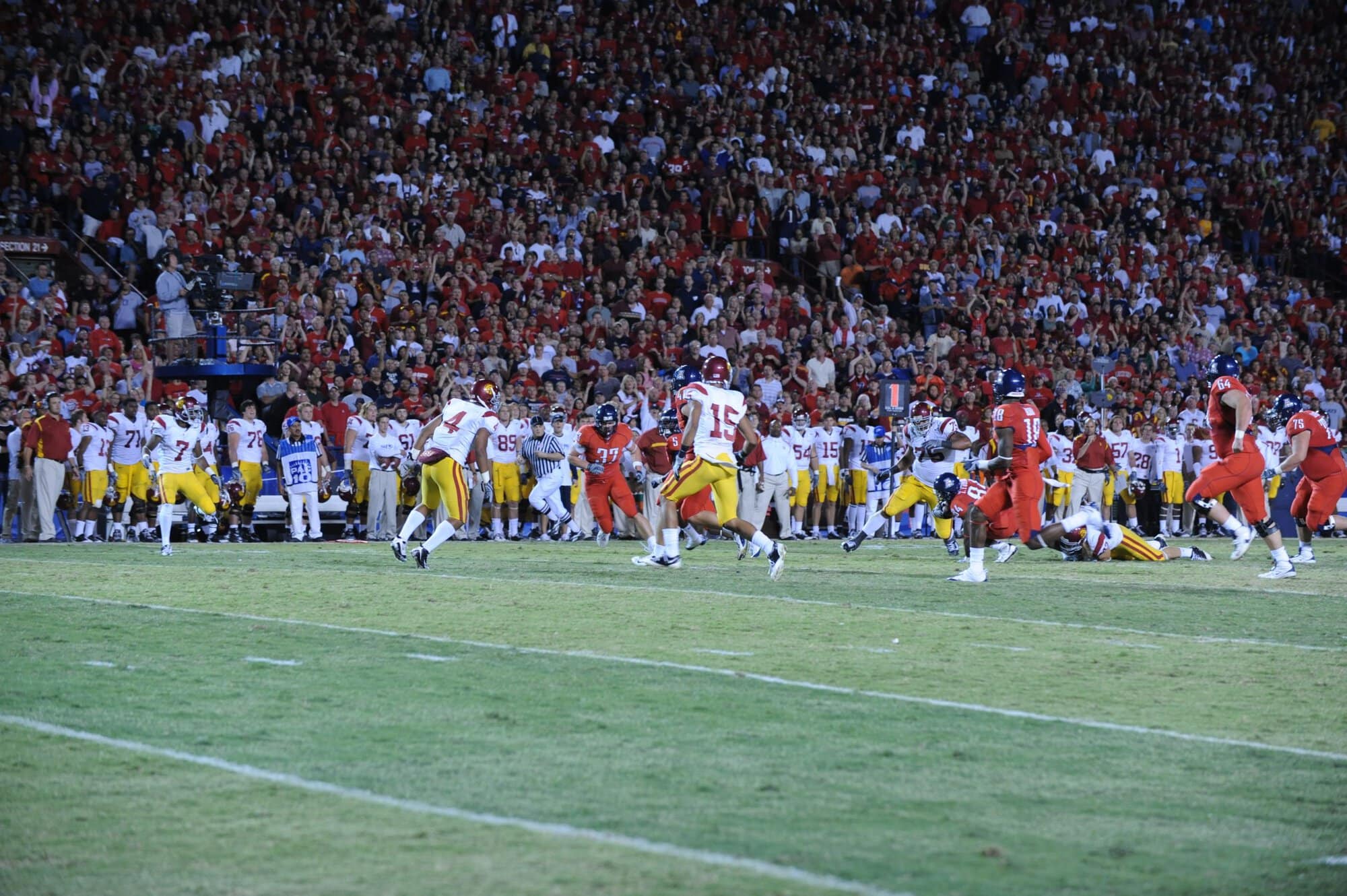 USC vs UA – 1st Half (17-10)