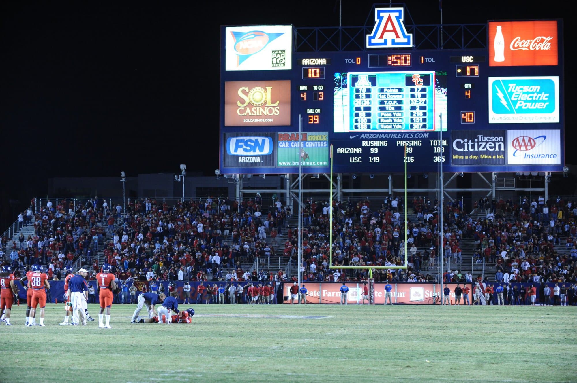 USC vs UA – 2nd Half