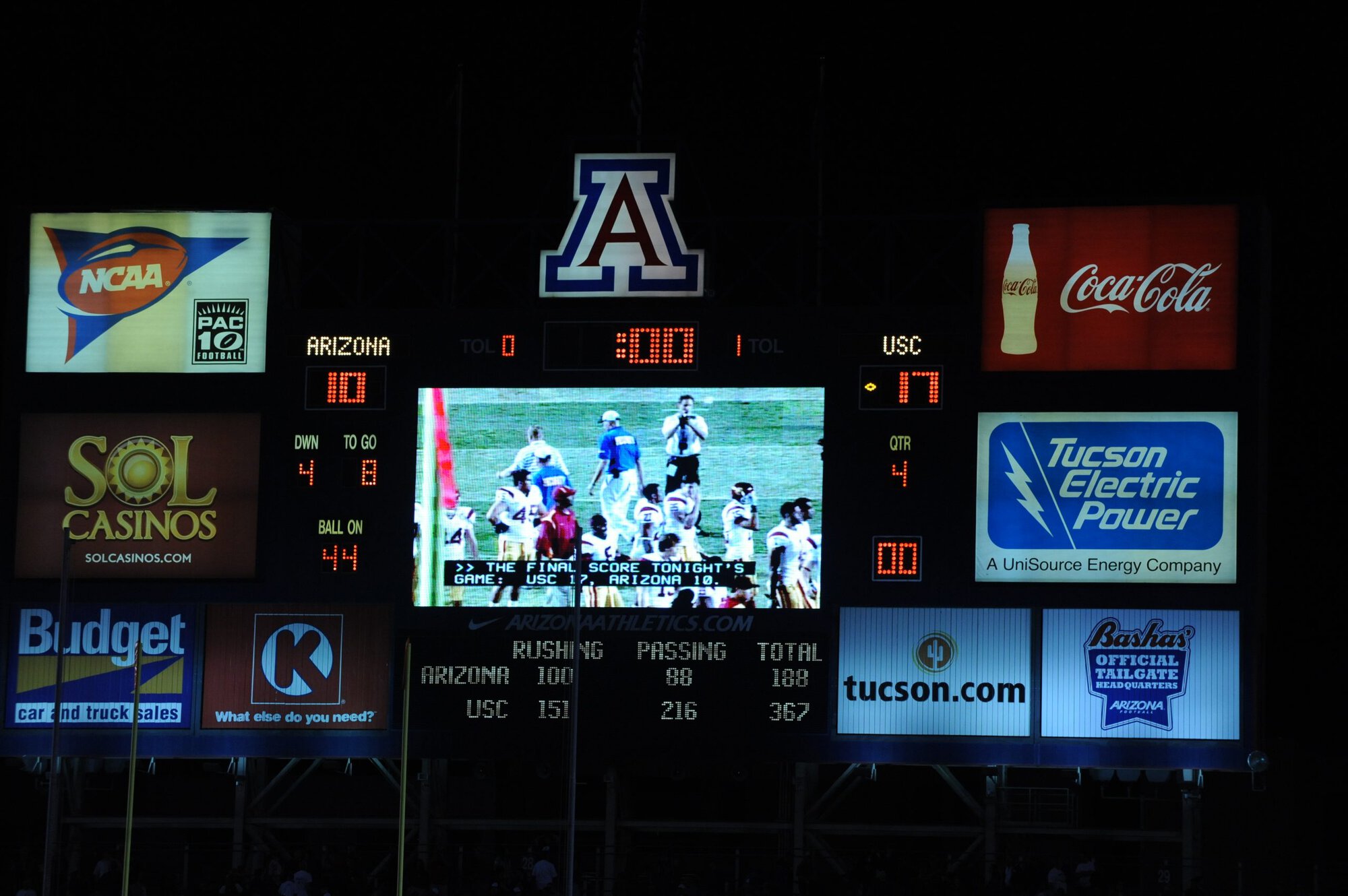 USC vs UA – 2nd Half