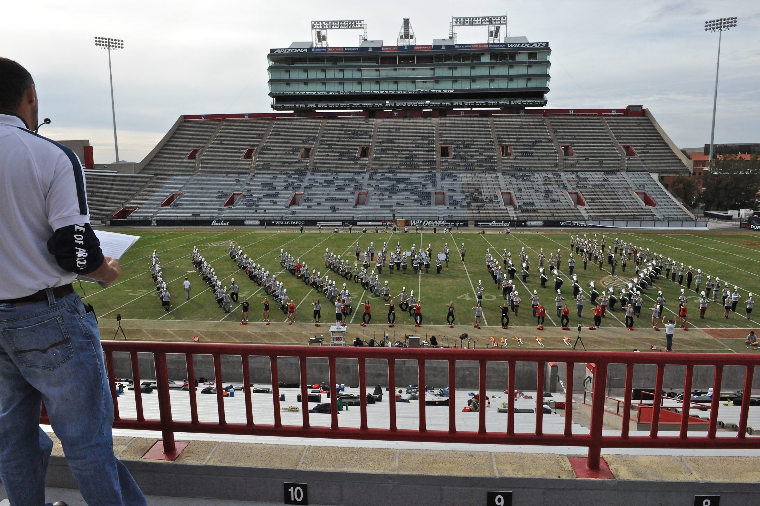Pride Band Day Rehearsal