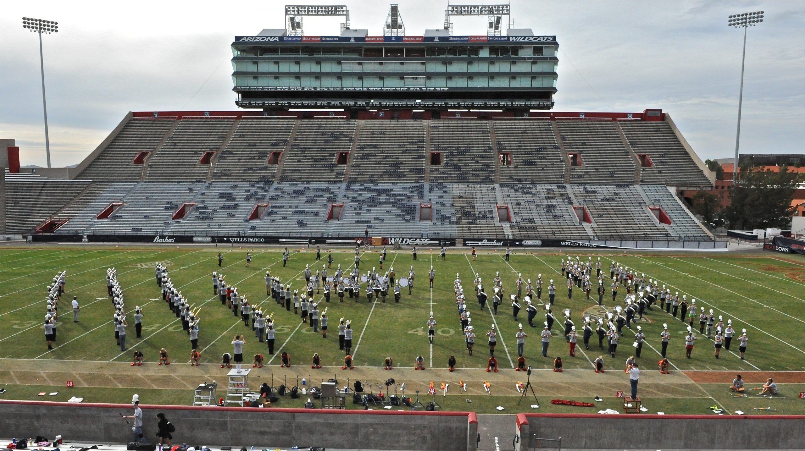 Pride Band Day Rehearsal