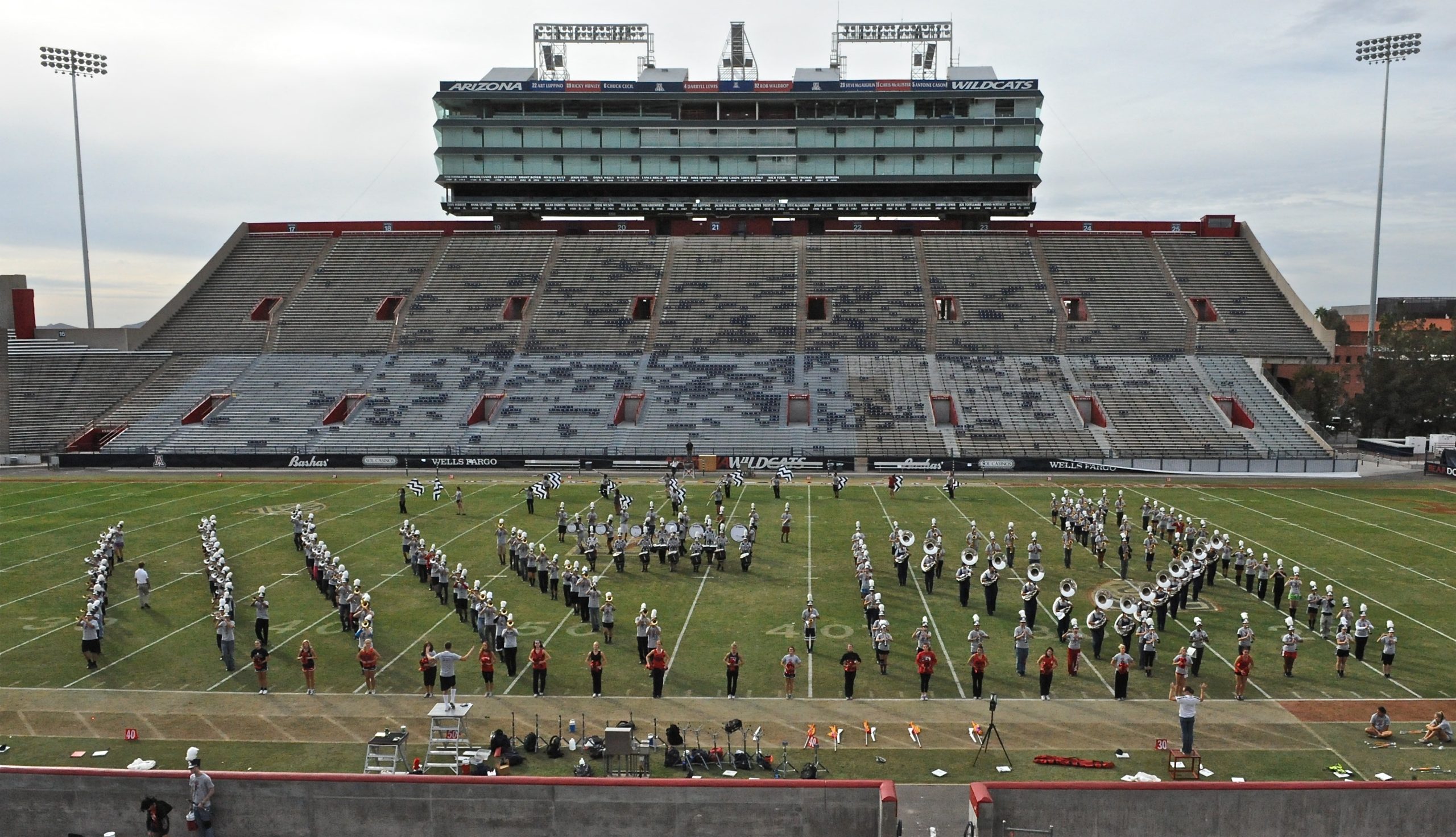 Pride Band Day Rehearsal