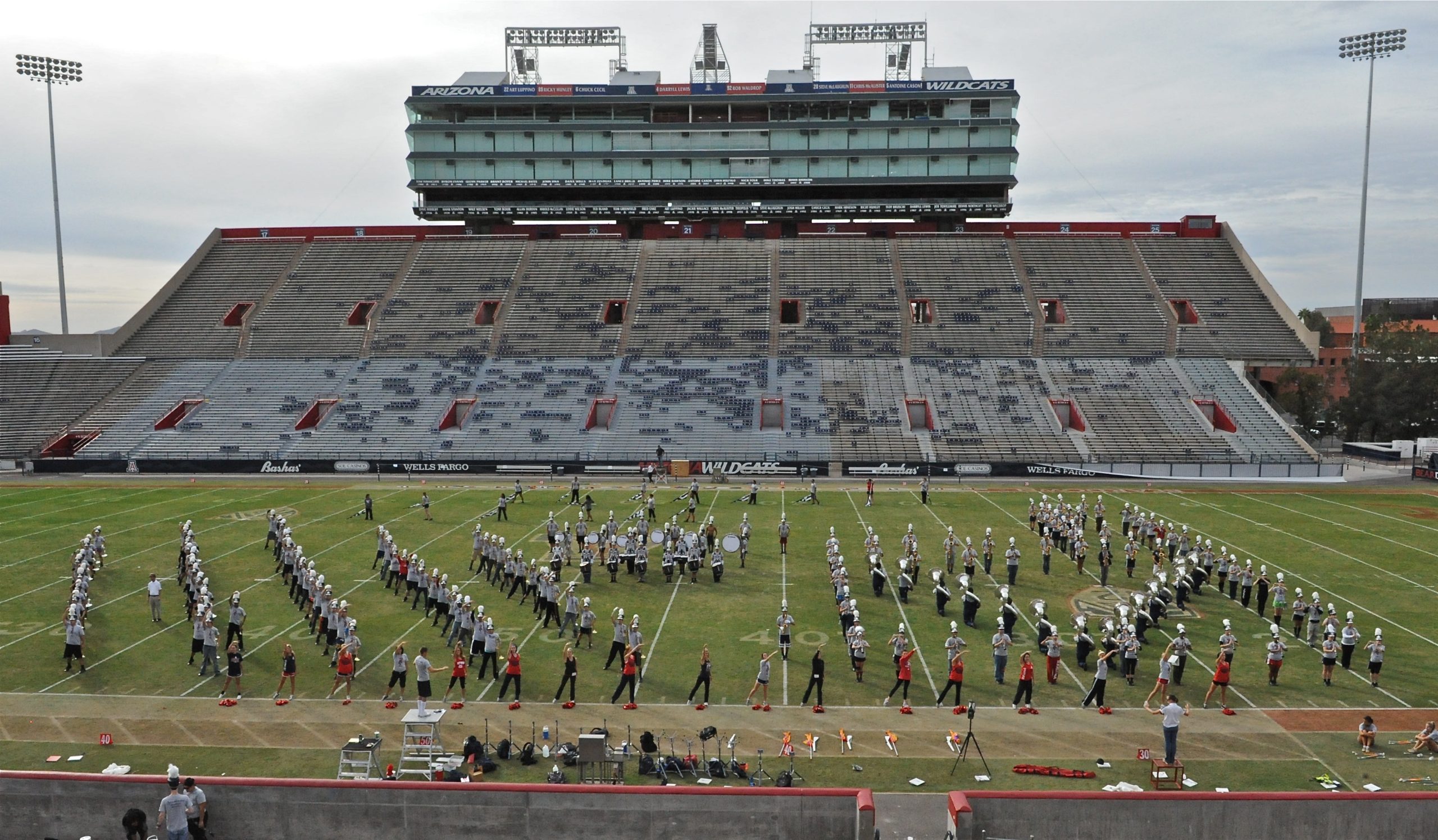 Pride Band Day Rehearsal