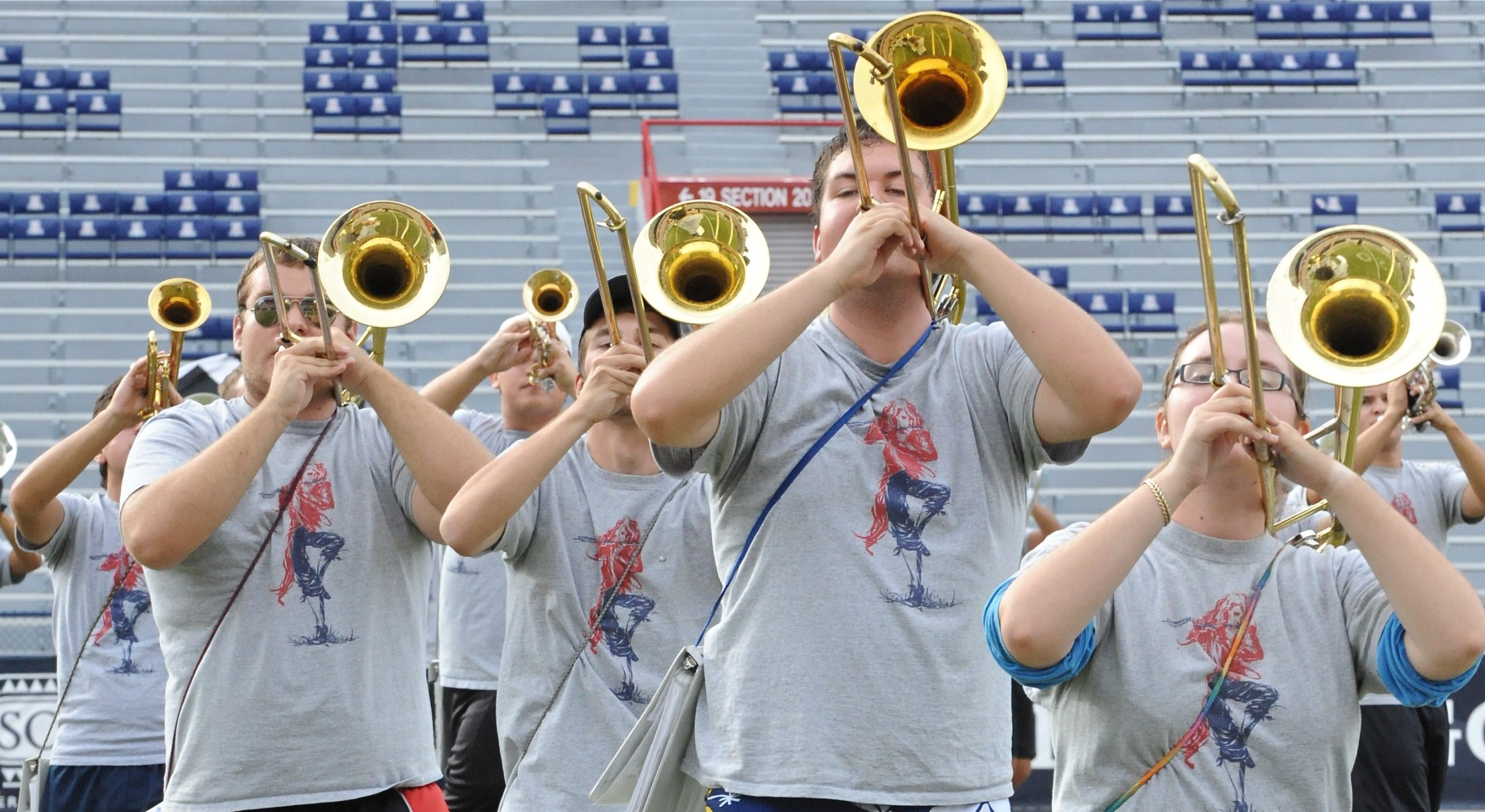 Pride Band Day Rehearsal