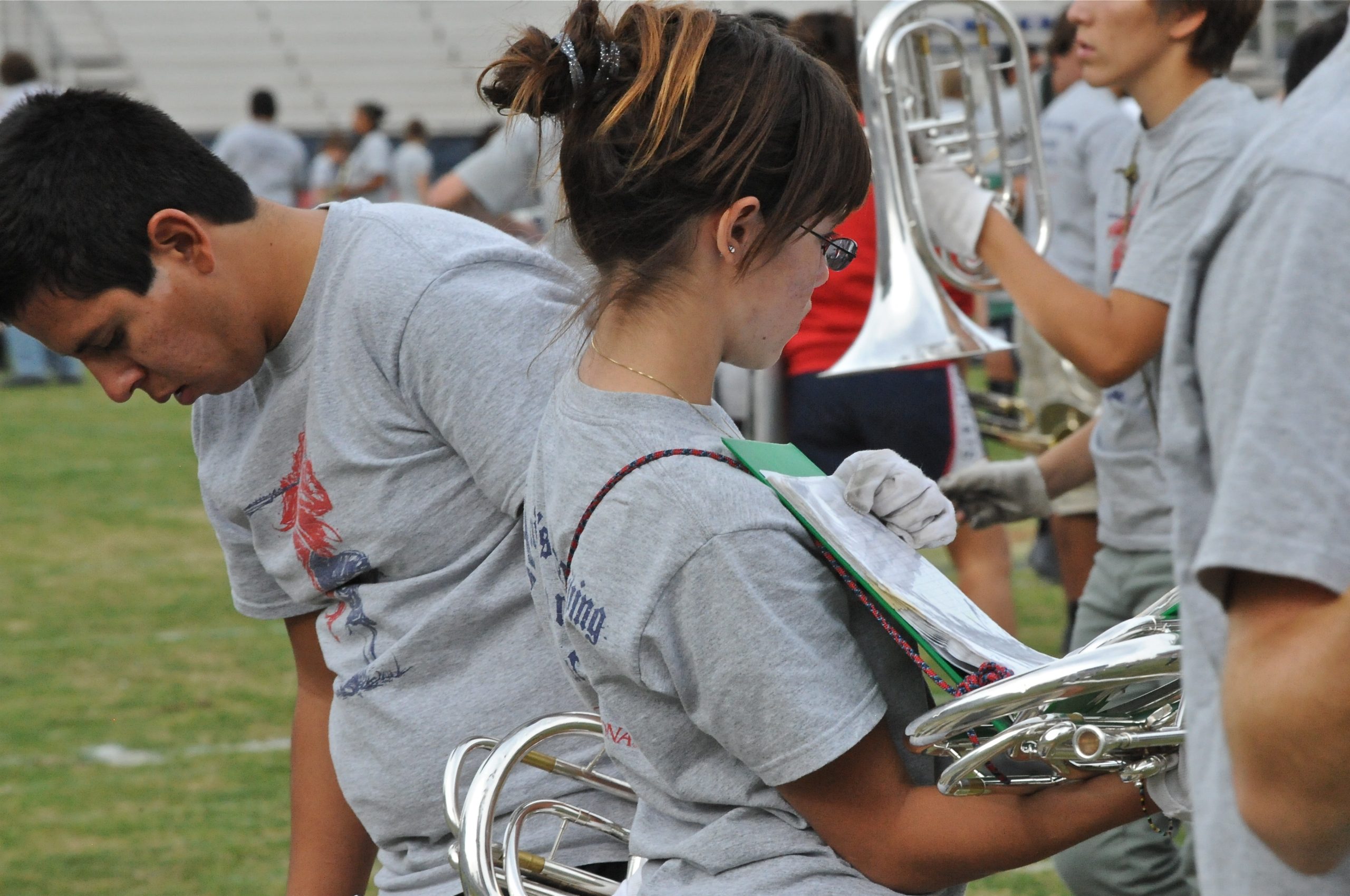 Pride Band Day Rehearsal
