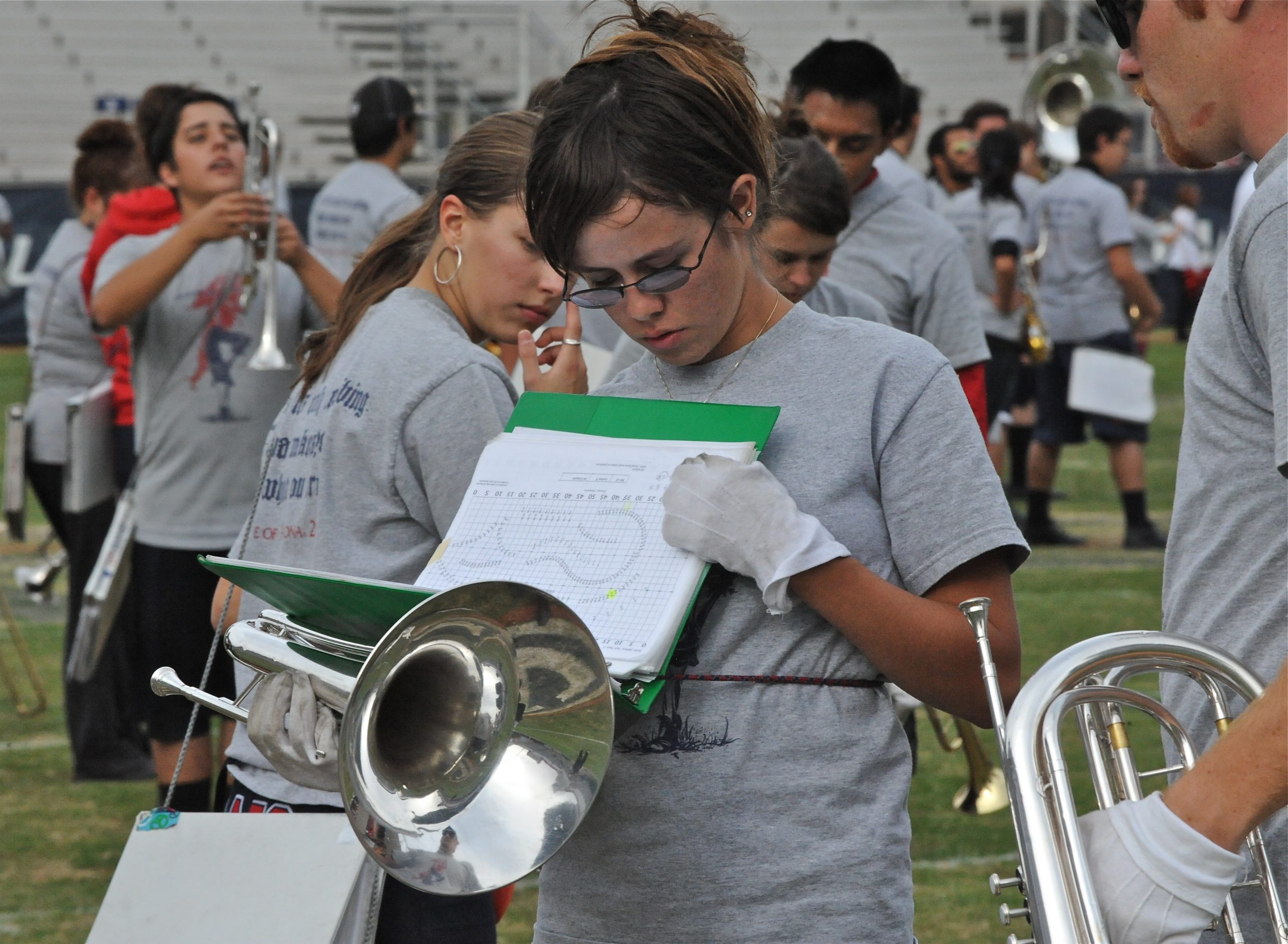 Pride Band Day Rehearsal