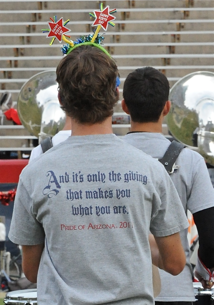 Pride Band Day Rehearsal