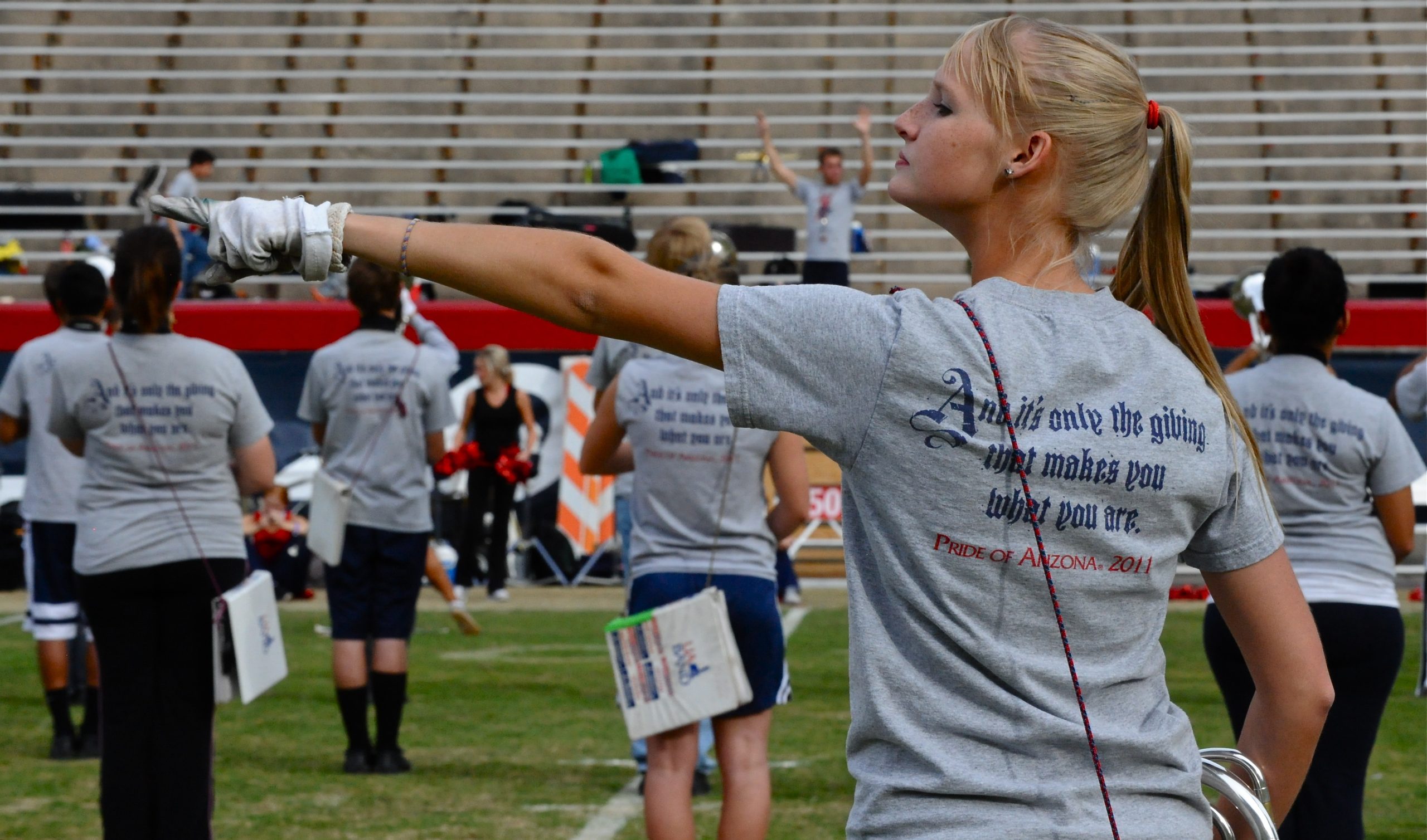 Pride Band Day Rehearsal
