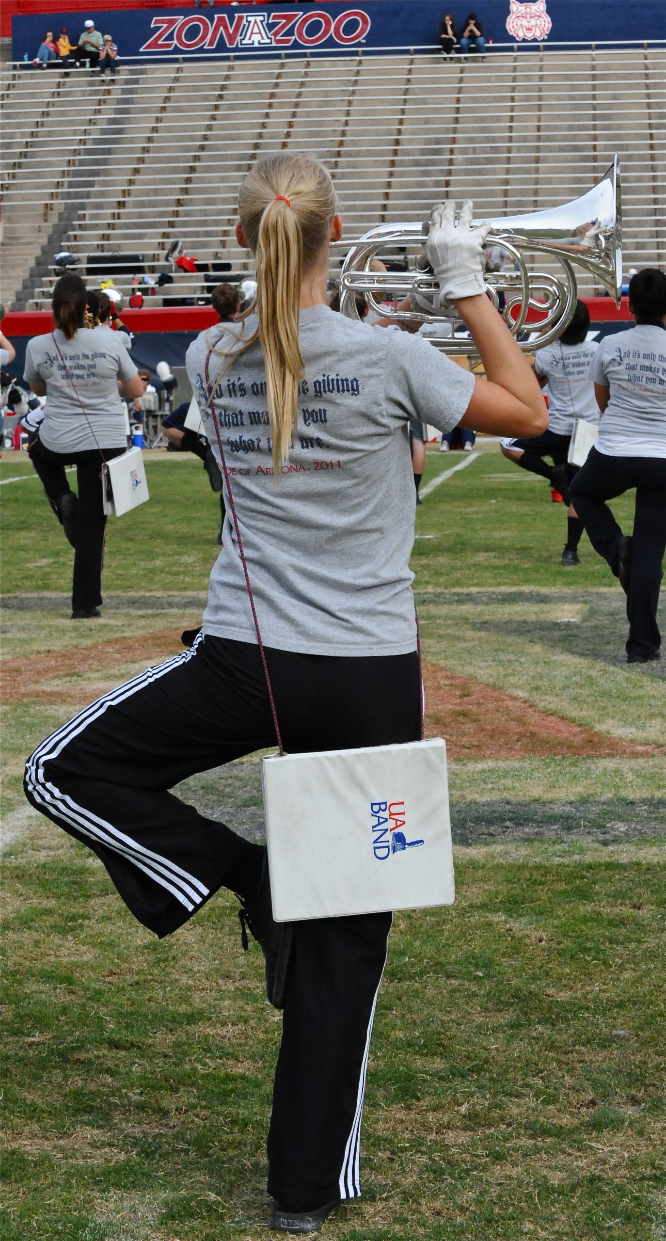 Pride Band Day Rehearsal