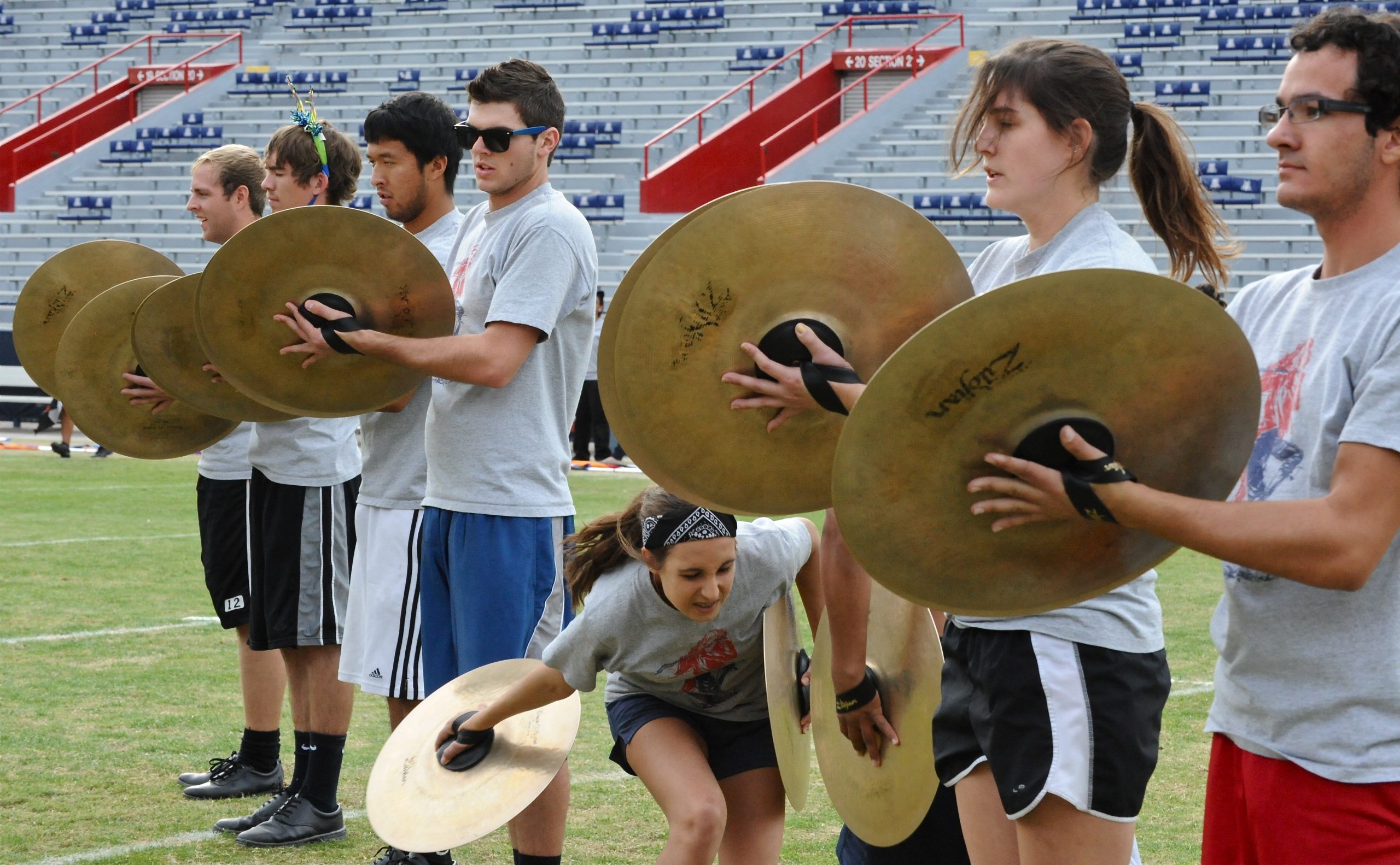 Pride Band Day Rehearsal