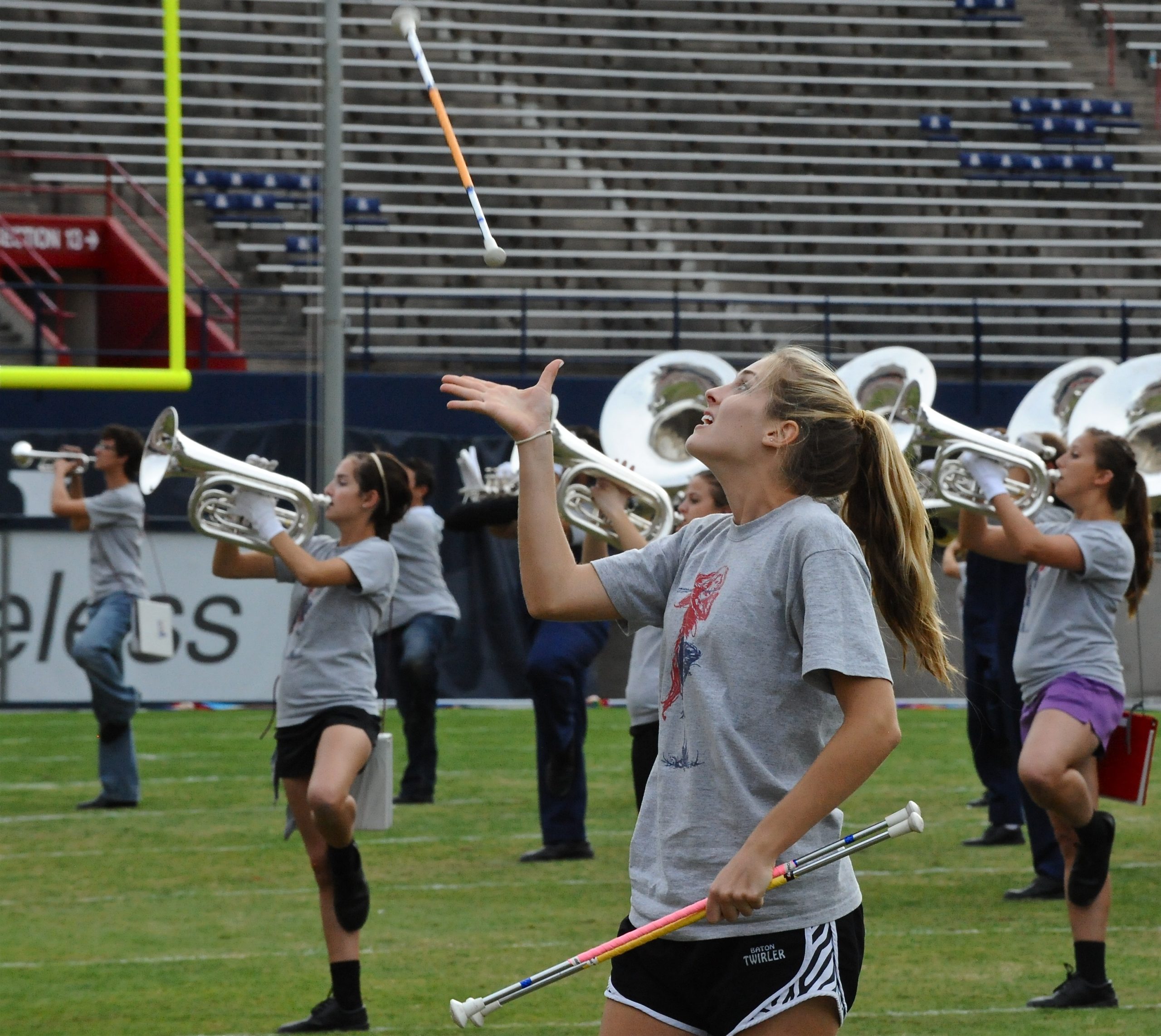 Pride Band Day Rehearsal