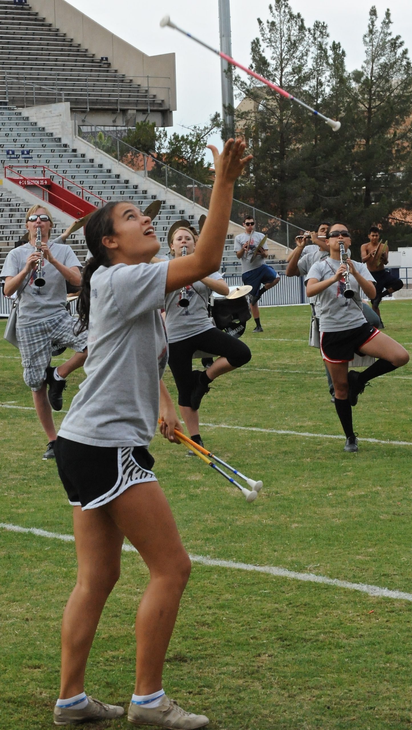 Pride Band Day Rehearsal